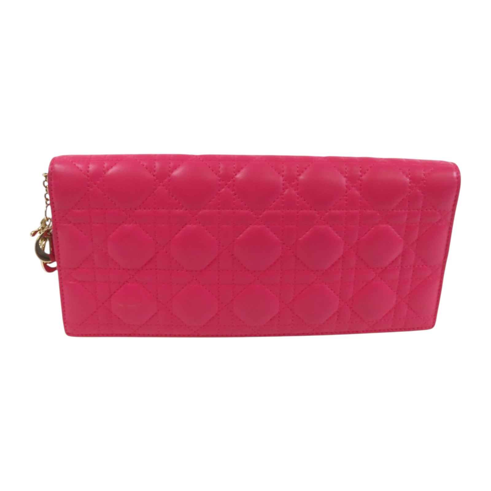 Dior 羊皮皮革Chain Shoulder Bag金扣鏈帶肩背袋