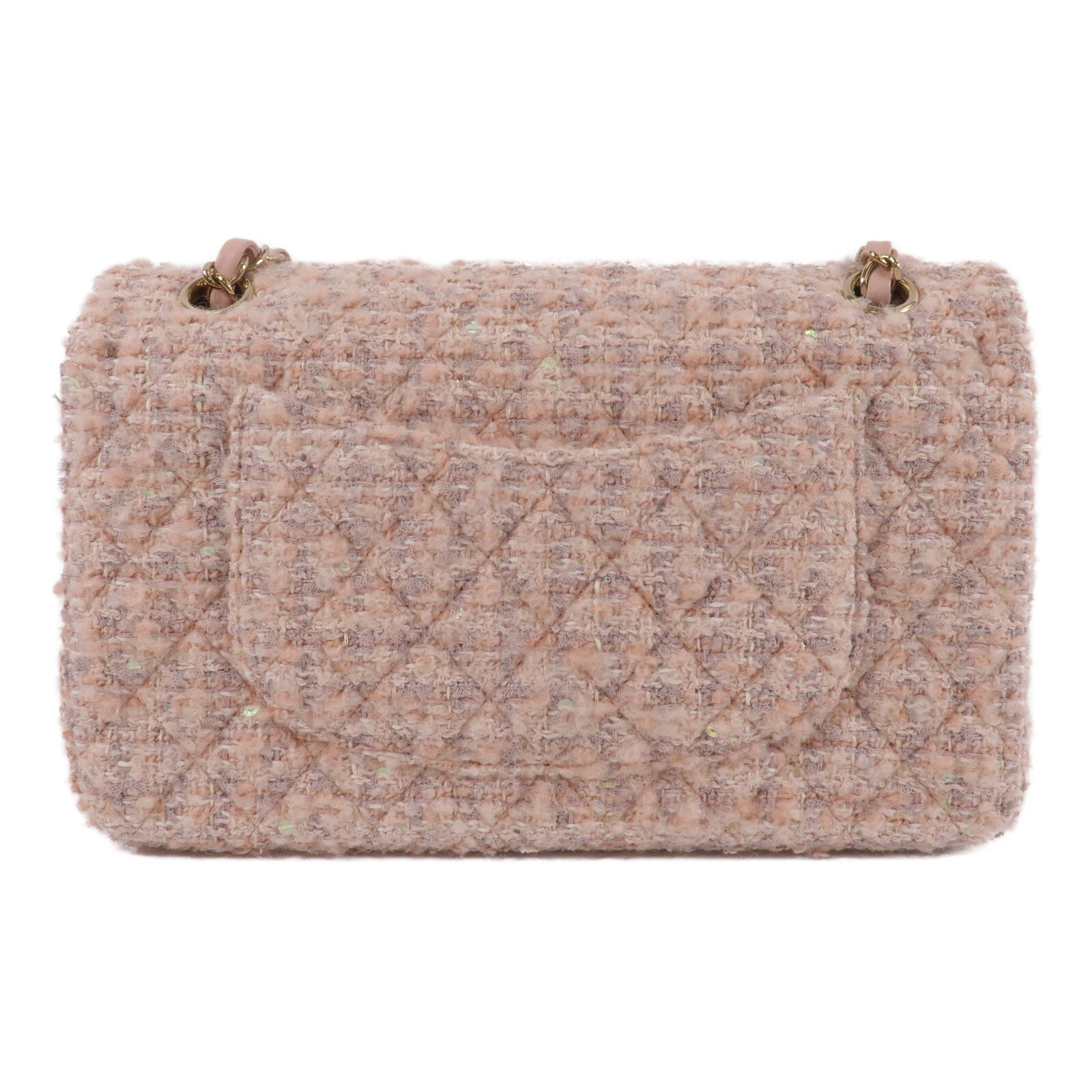 CHANEL Tweed Classic 25鏈帶肩背袋
