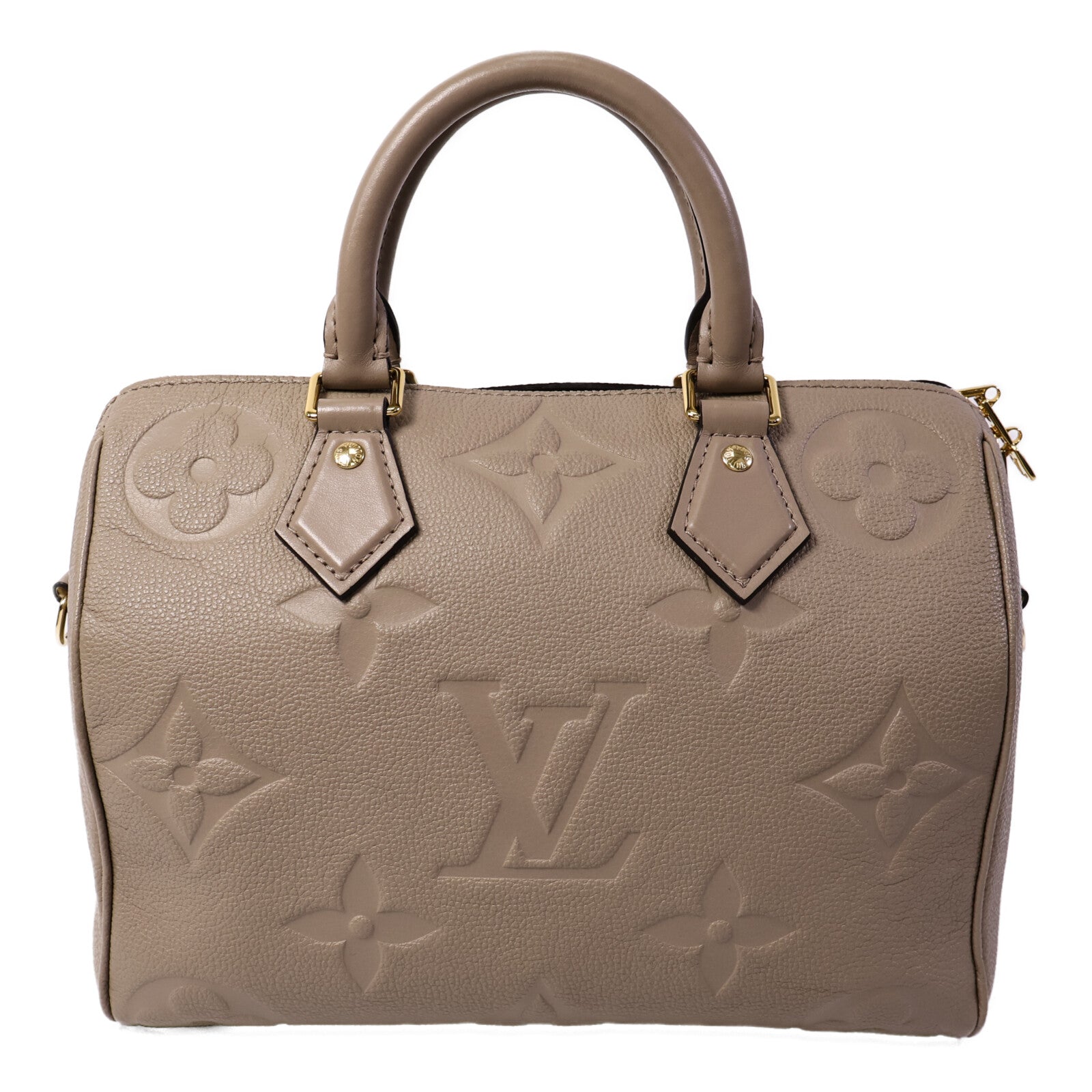 LOUIS VUITTON Monogram Empreinte Speedy Bandouliere 25手挽肩背兩用袋