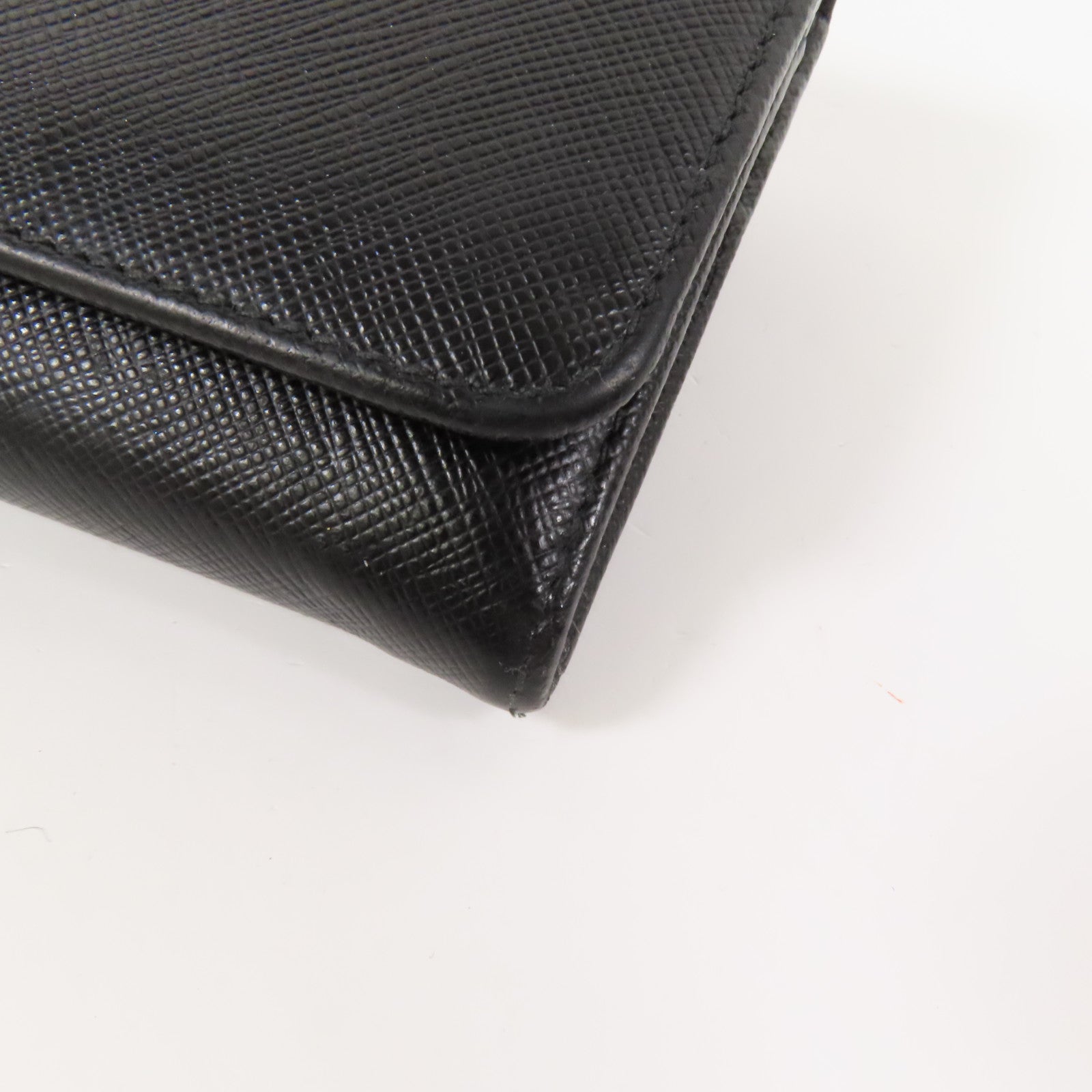 PRADA 牛皮皮革Long Wallet金扣長1錢包