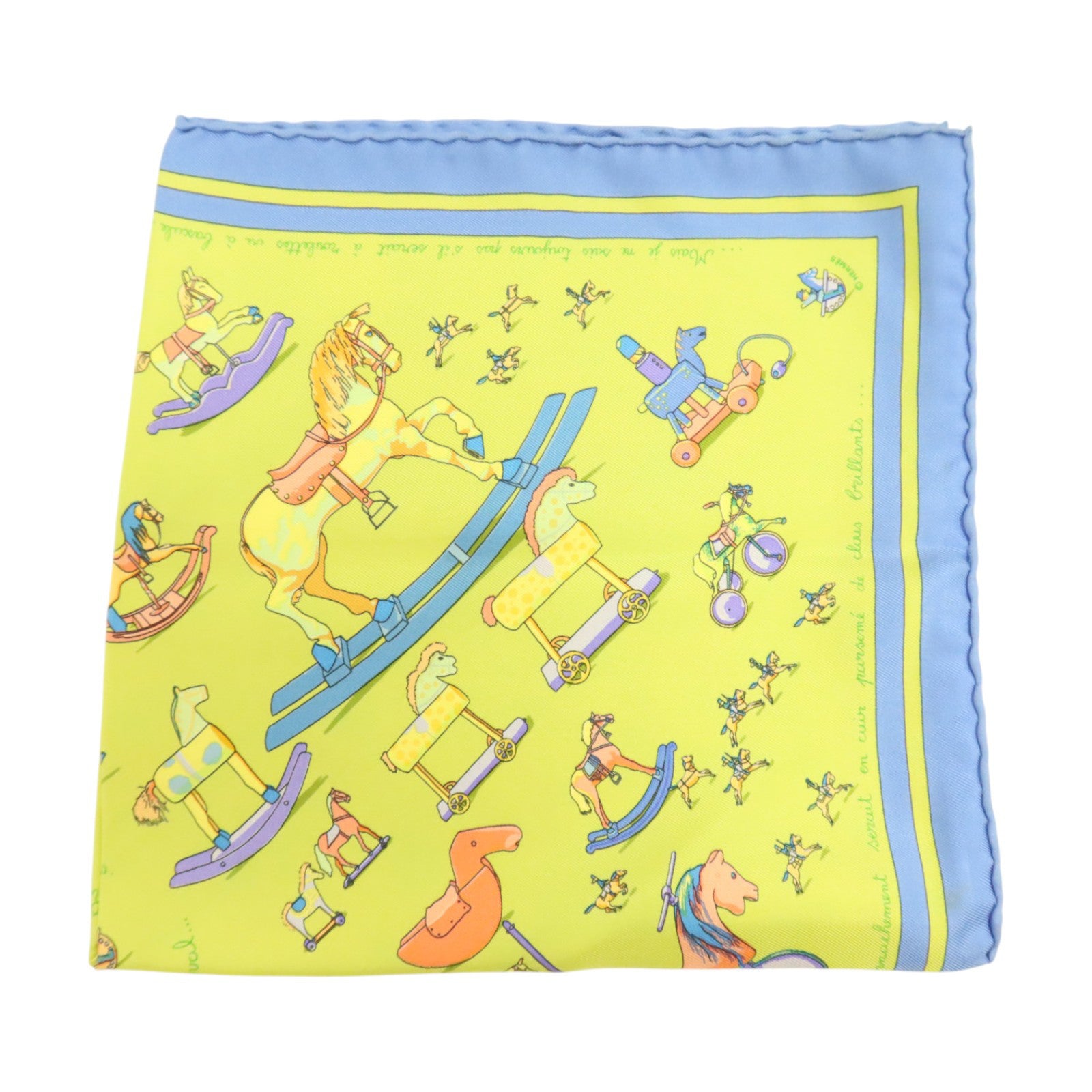HERMES 絲質Scarf 45x45cm絲巾