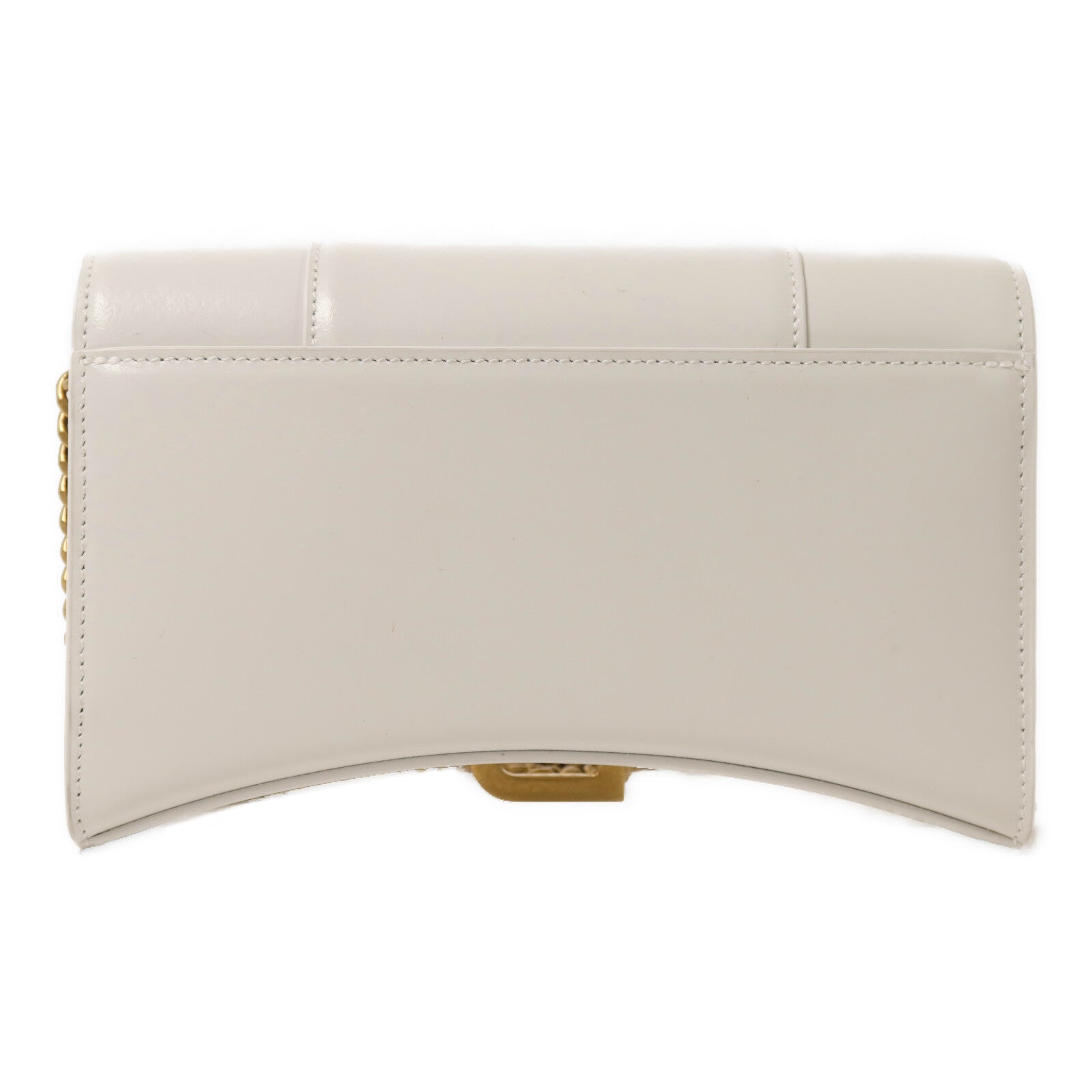 BALENCIAGA 牛皮皮革Hourglass Wallet On Chain金扣鏈帶肩背袋