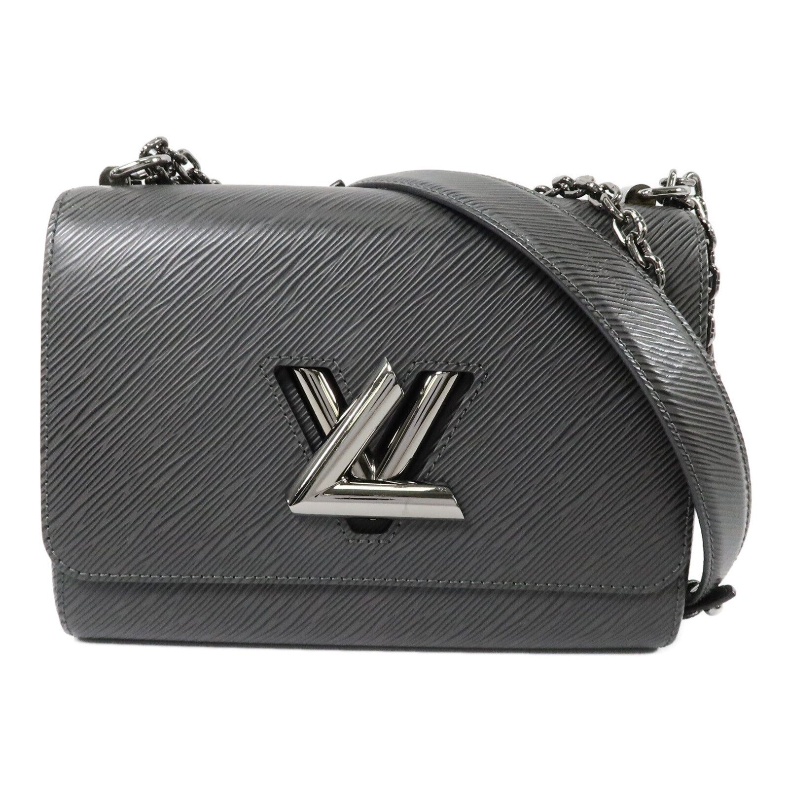 LOUIS VUITTON Epi Twist MM鏈帶手挽肩背兩用袋