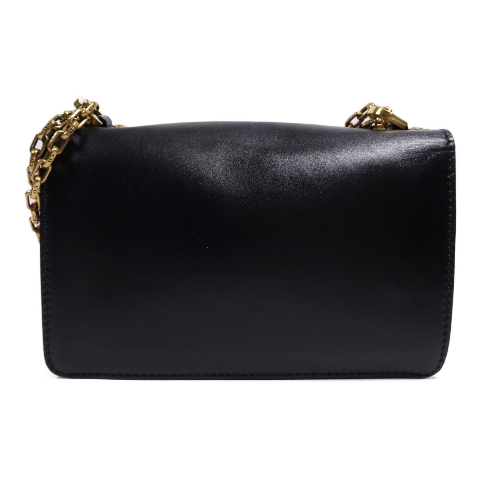 Dior 牛皮皮革Jadior金扣鏈帶肩背袋