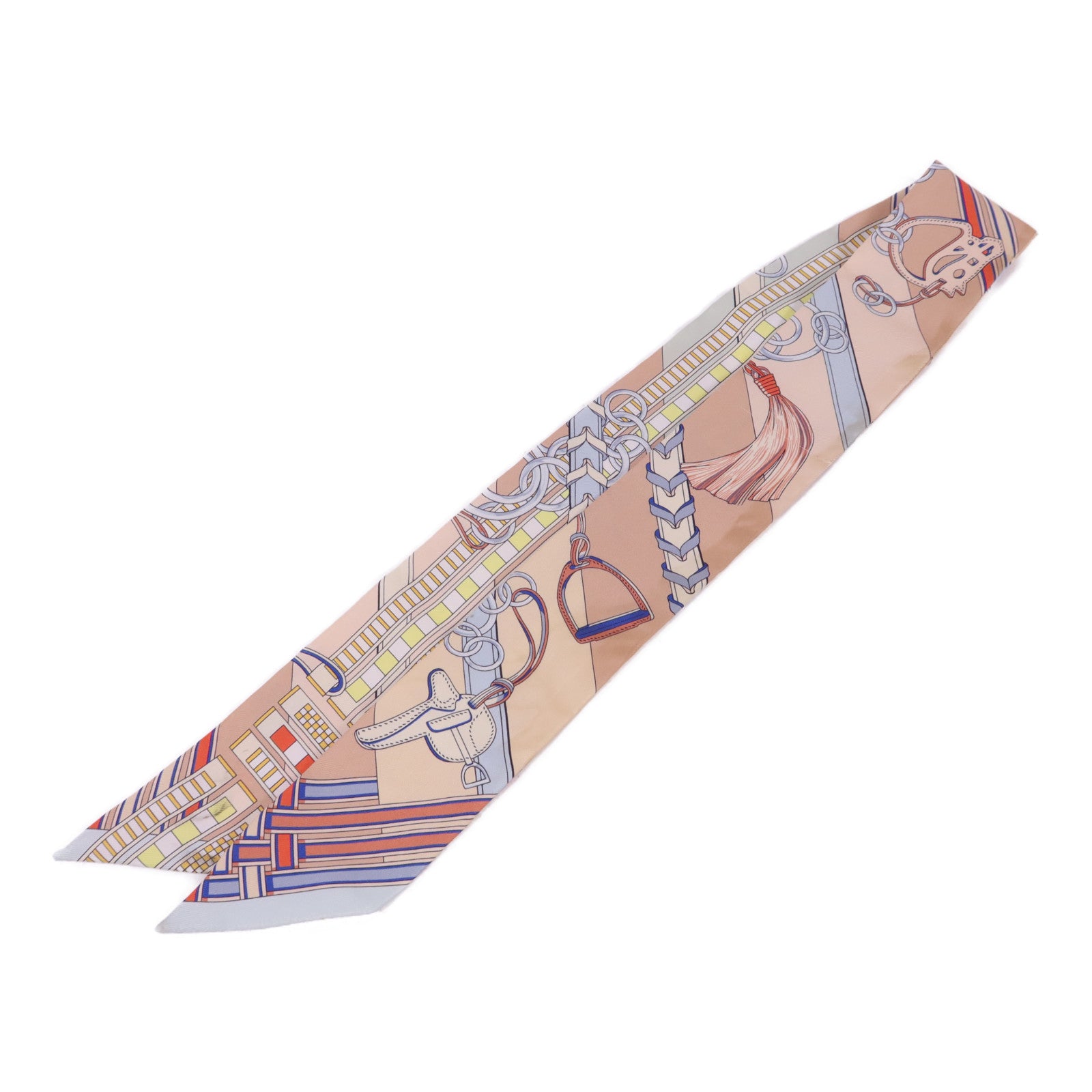 HERMES 絲質Twilly絲巾