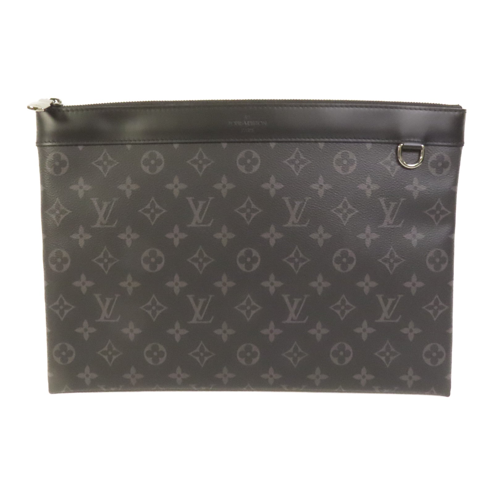 LOUIS VUITTON Monogram Eclipse Discovery Pochette手拿包