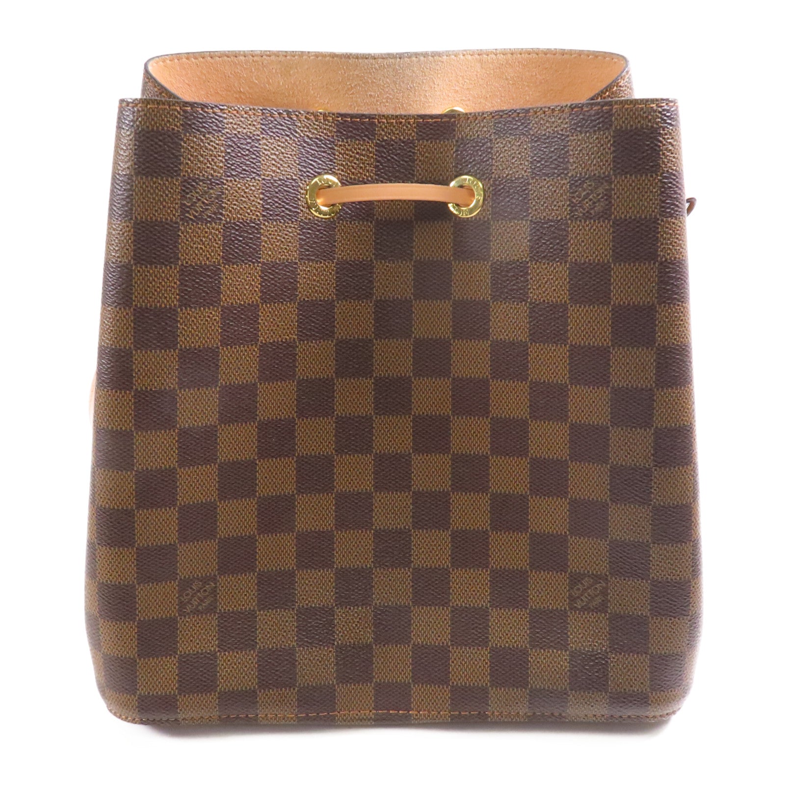 LOUIS VUITTON Damier NeoNoe MM金扣肩背袋