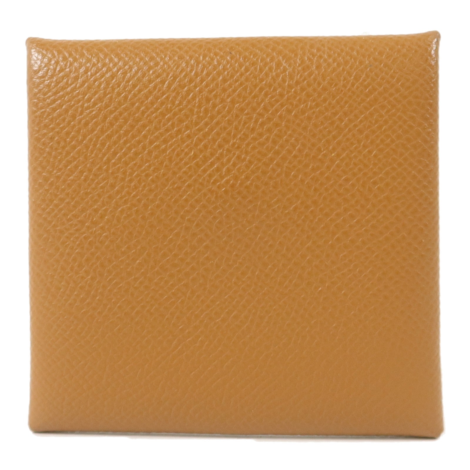 HERMES Epsom皮革Bastia零錢包Gold
