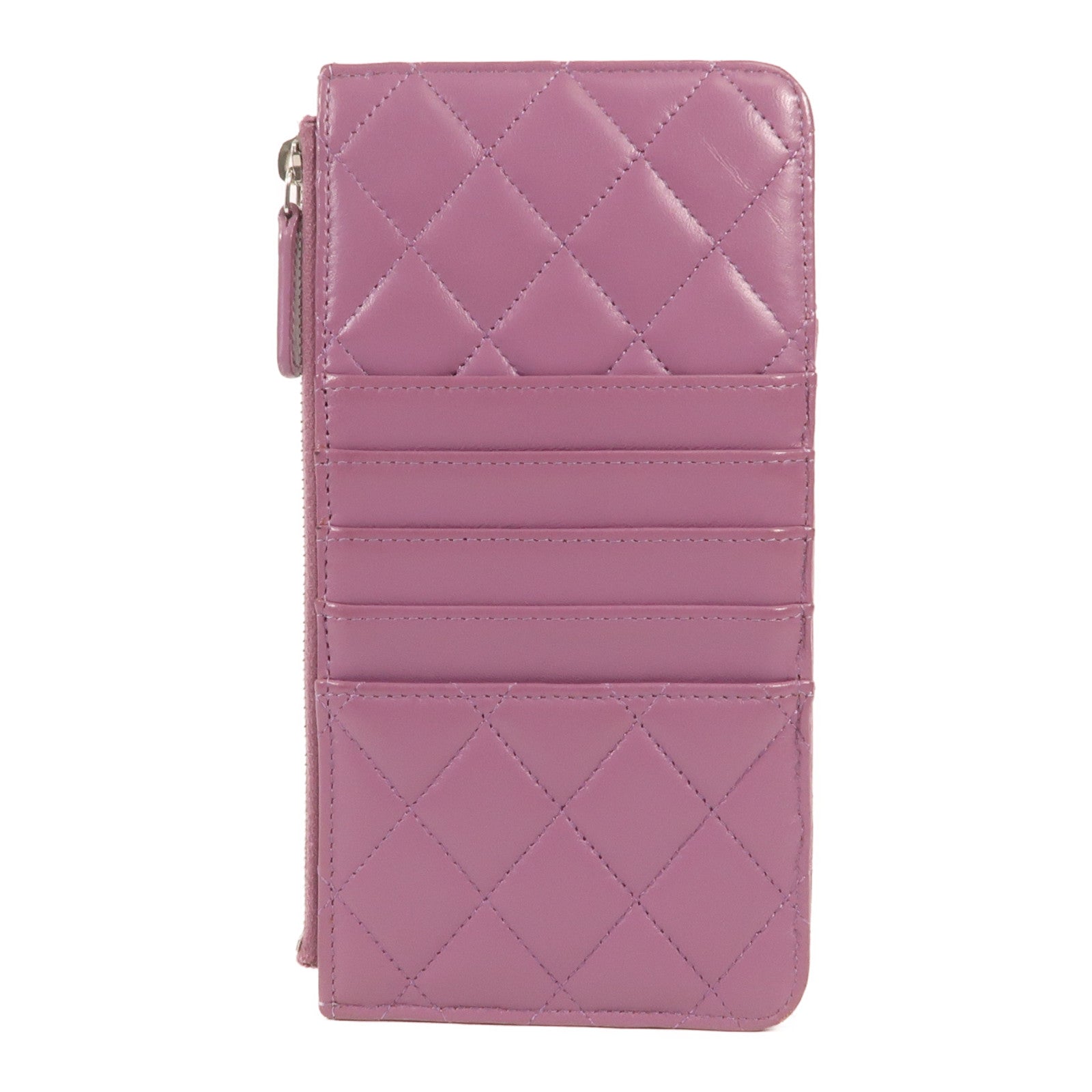 CHANEL 羊皮皮革Clutch Bag銀扣手拿包