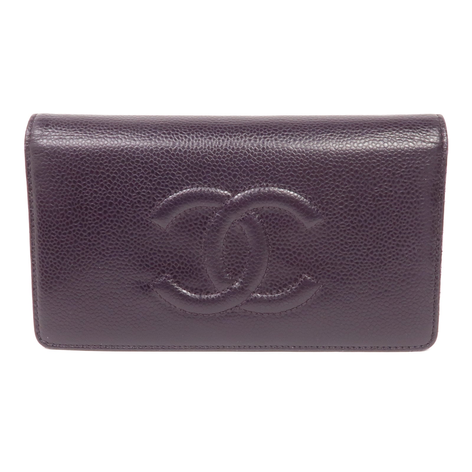 CHANEL 牛皮皮革Long Wallet長錢包