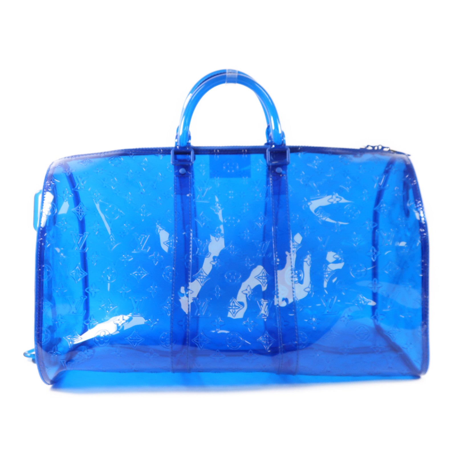 LOUIS VUITTON PVC Keepall 50手挽肩背兩用袋