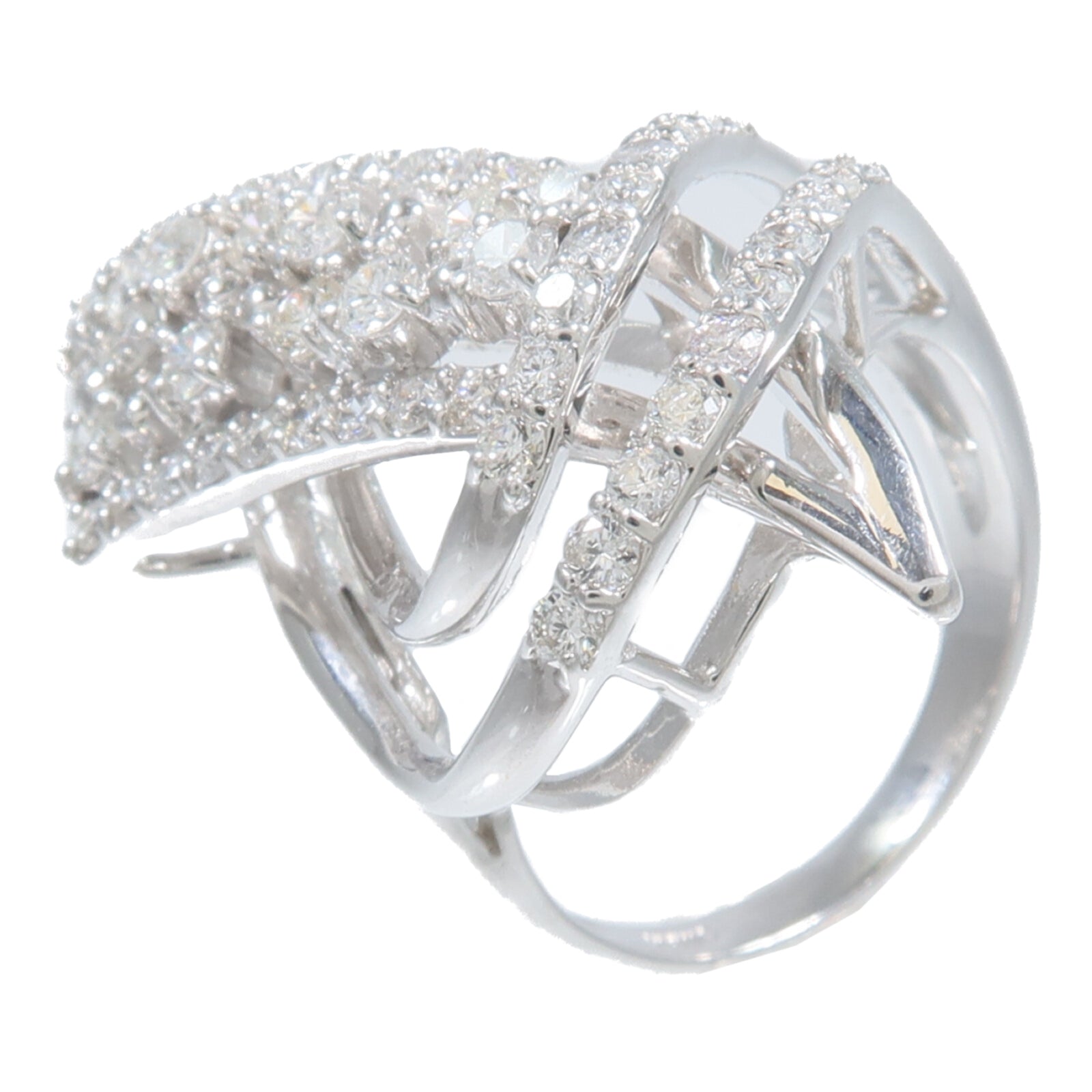 JEWELRY 18K白金Diamond Ring鑽石戒指
