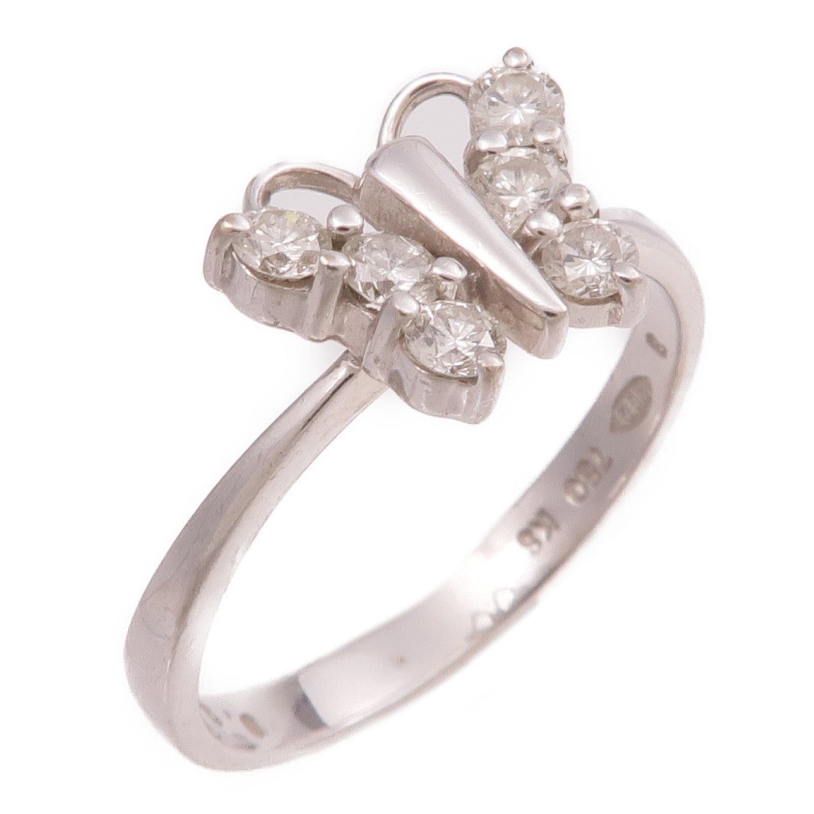 JEWELRY 18K白金Diamond Ring鑽石戒指US#6