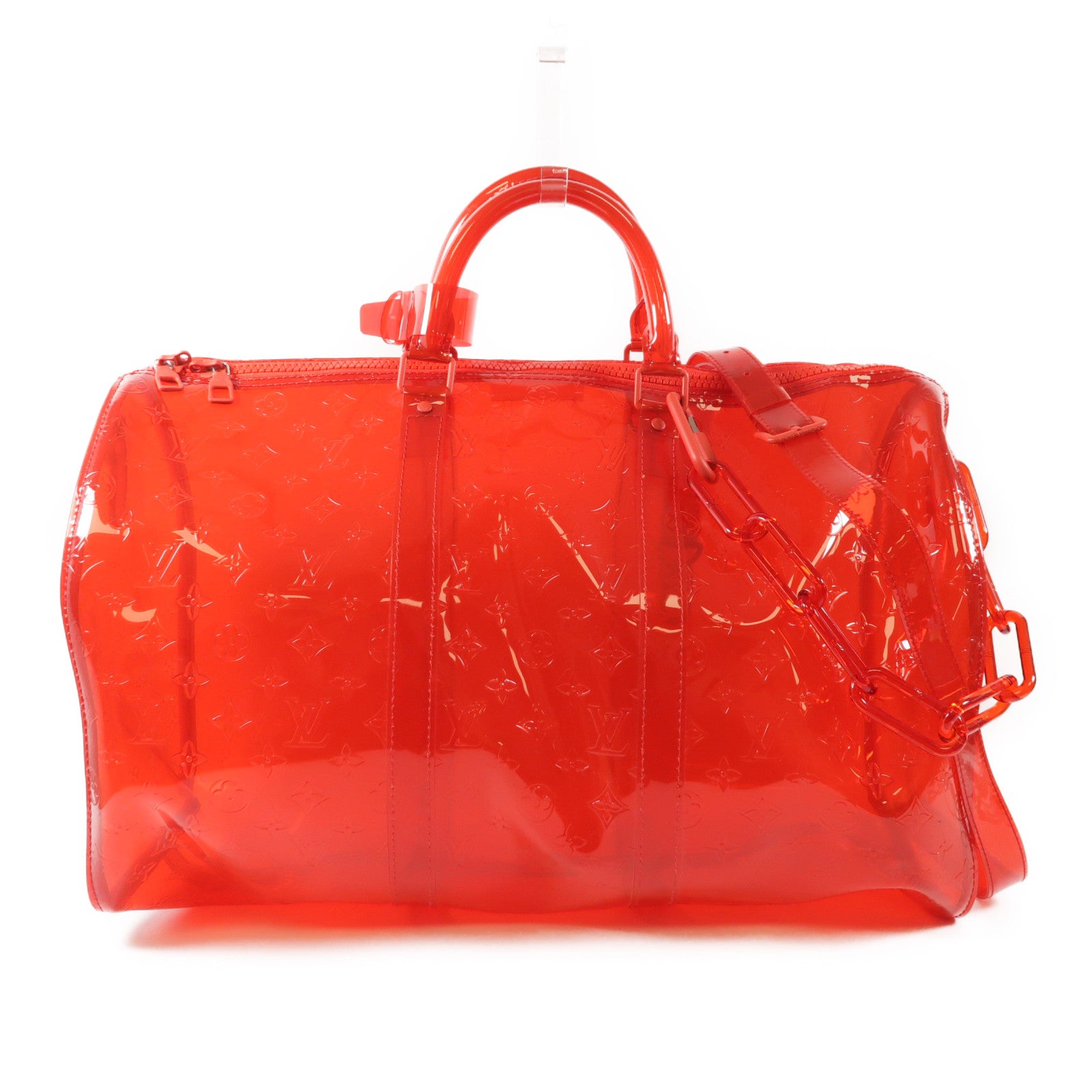 LOUIS VUITTON 【激減優惠】PVC Keepall 50手挽肩背兩用袋