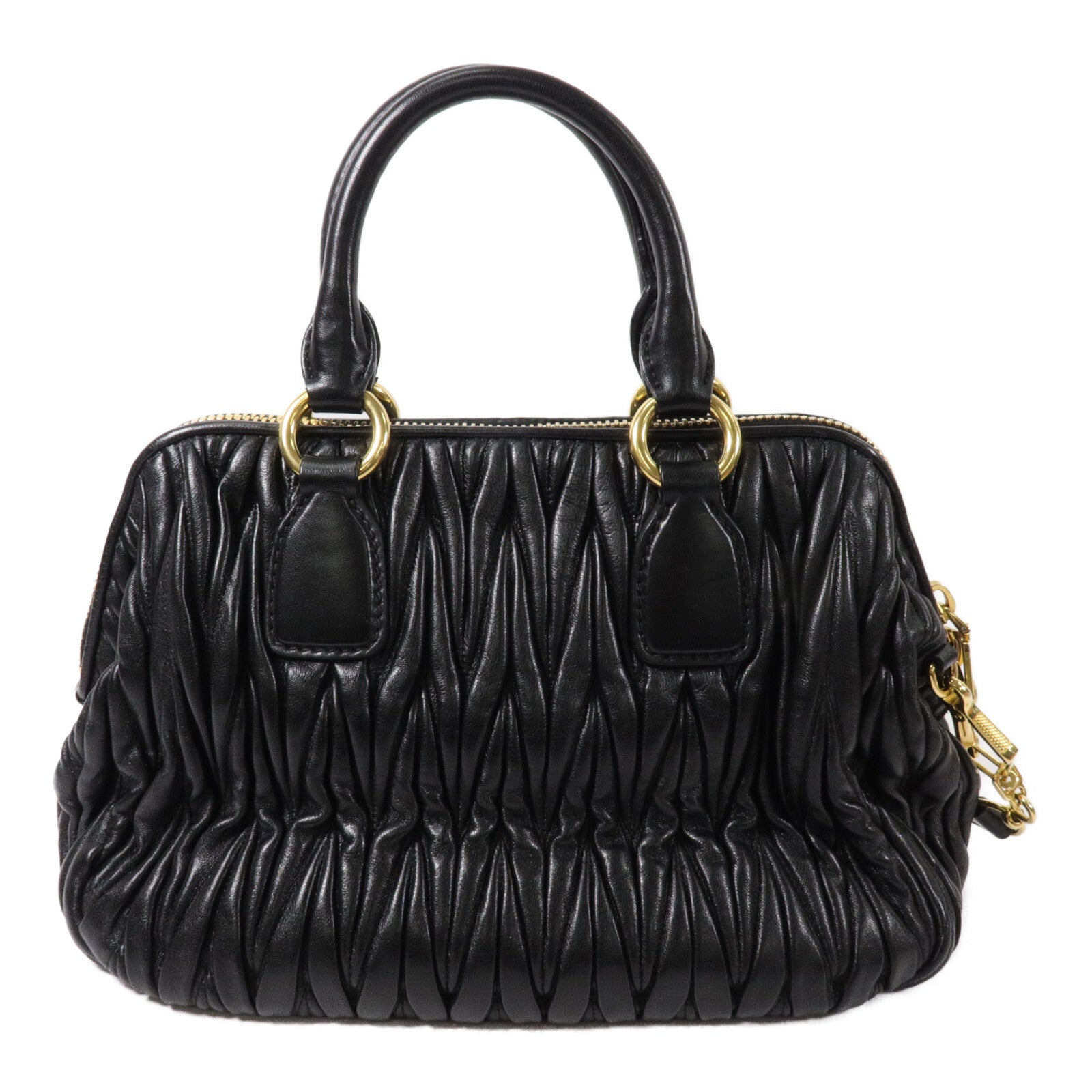 Miu Miu 羊皮皮革2 Way Bag手挽肩背兩用袋