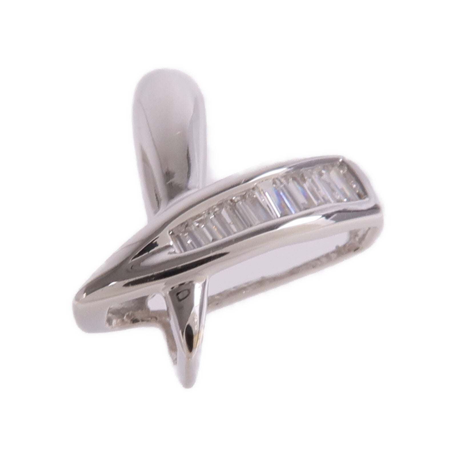 JEWELRY 【激減優惠】18K白金Diamond Pendant Top鑽石吊墜