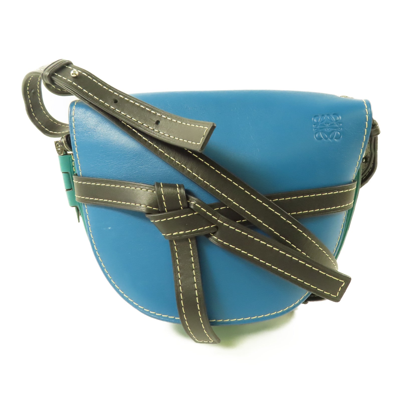 LOEWE 牛皮皮革Gate肩背袋