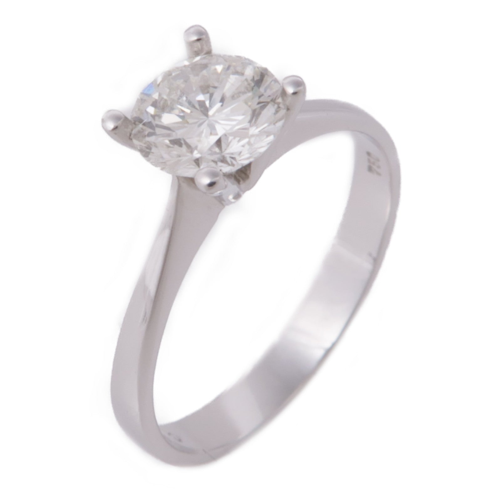 JEWELRY 【激減優惠】18K白金Diamond Ring鑽石戒指US#5.75