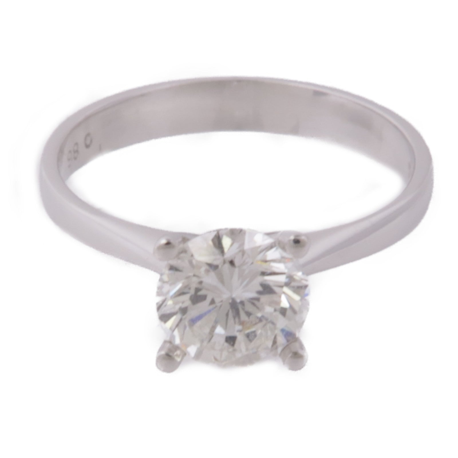 JEWELRY 【激減優惠】18K白金Diamond Ring鑽石戒指US#5.75