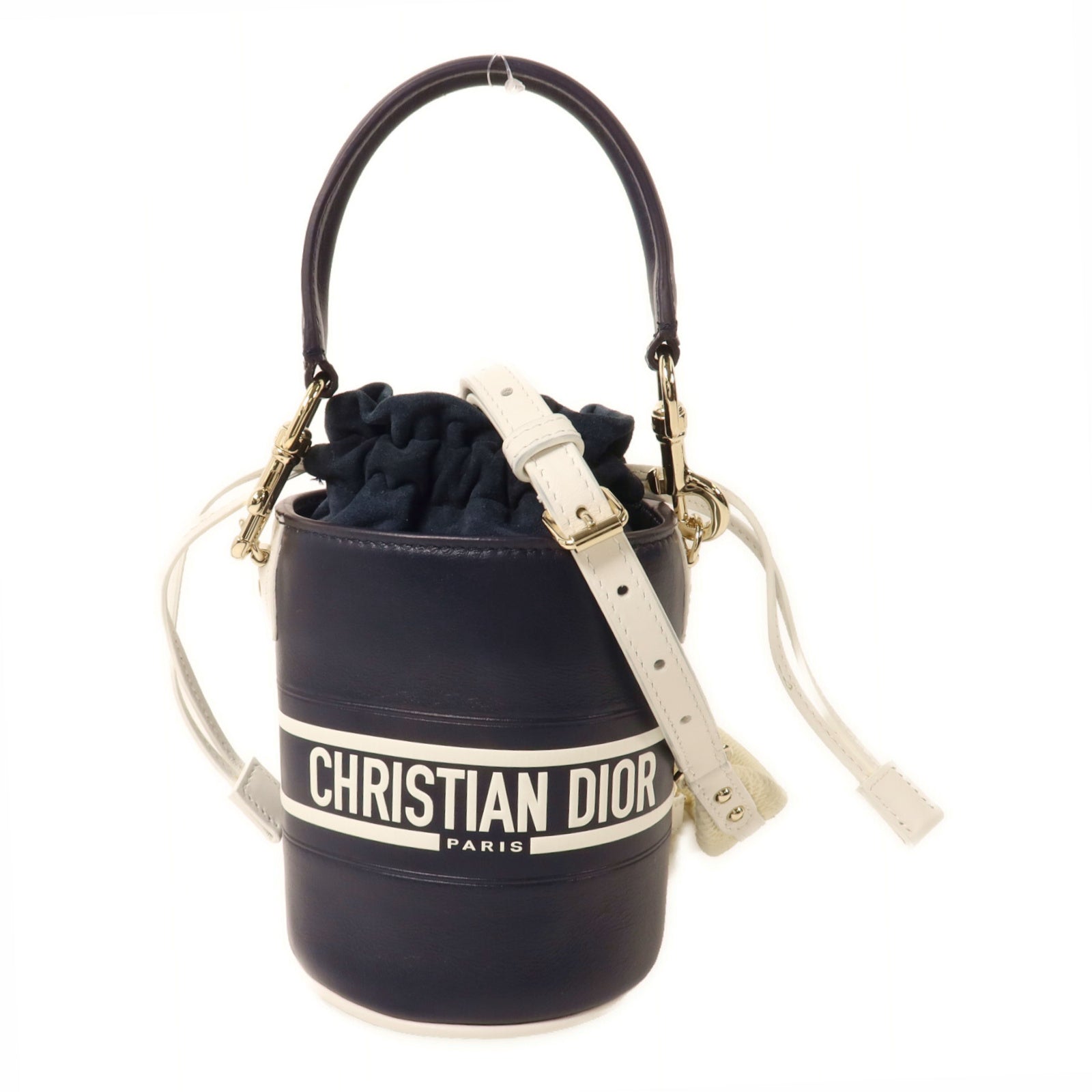 Dior 牛皮皮革Vibe Micro Bucket手挽肩背兩用袋