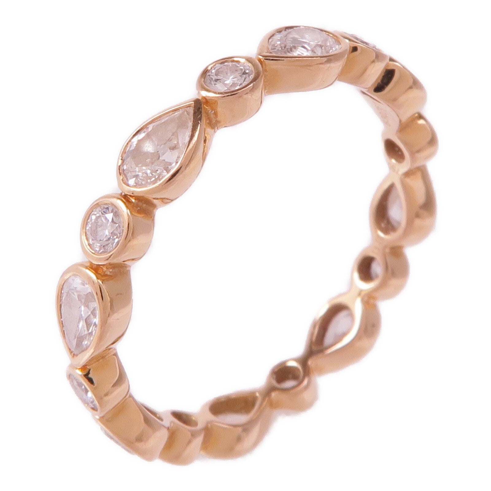 JEWELRY 18K玫瑰金Diamond Ring鑽石戒指US#5.25