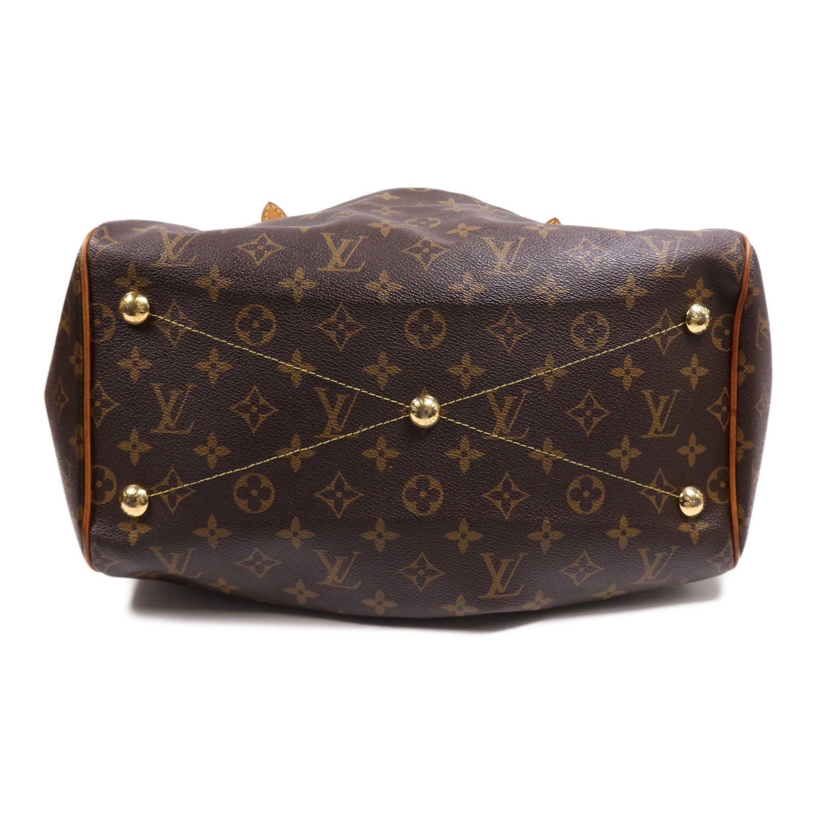 LOUIS VUITTON Monogram Tivoli GM金扣肩背袋
