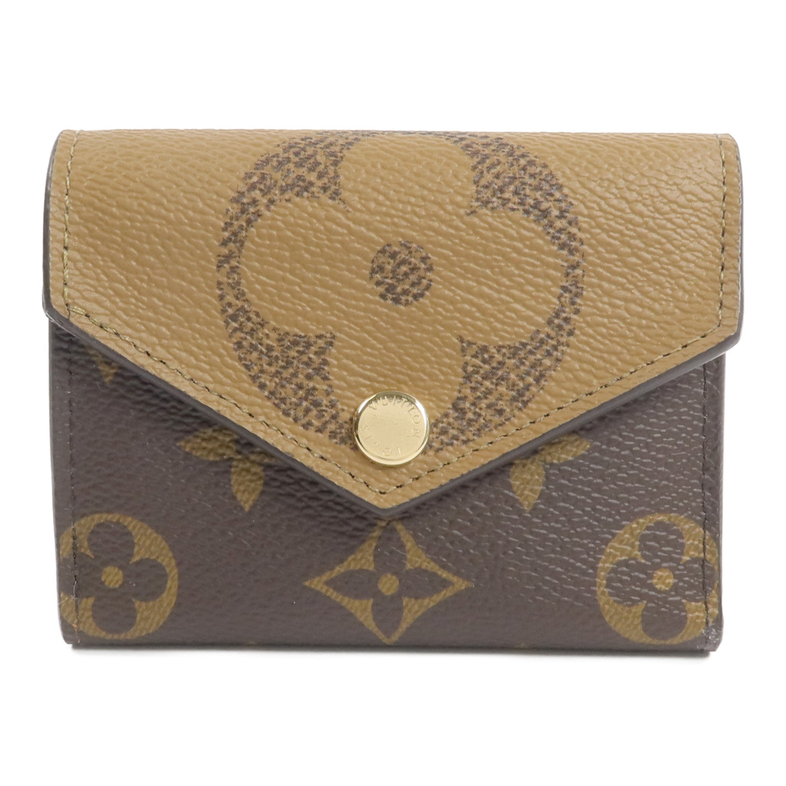 LOUIS VUITTON Monogram/MonoReverse Zoe Wallet錢包