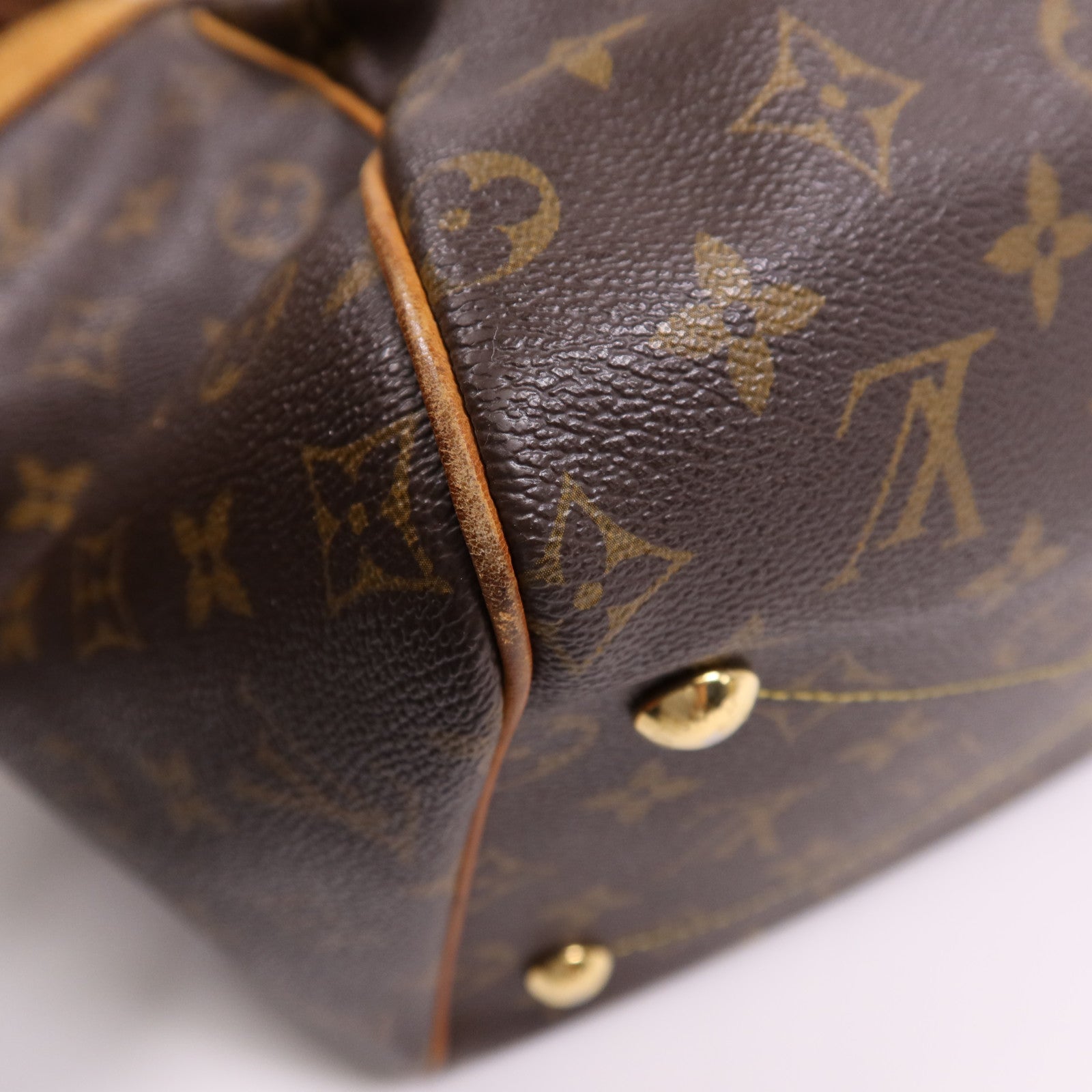 LOUIS VUITTON Monogram Tivoli GM金扣肩背袋