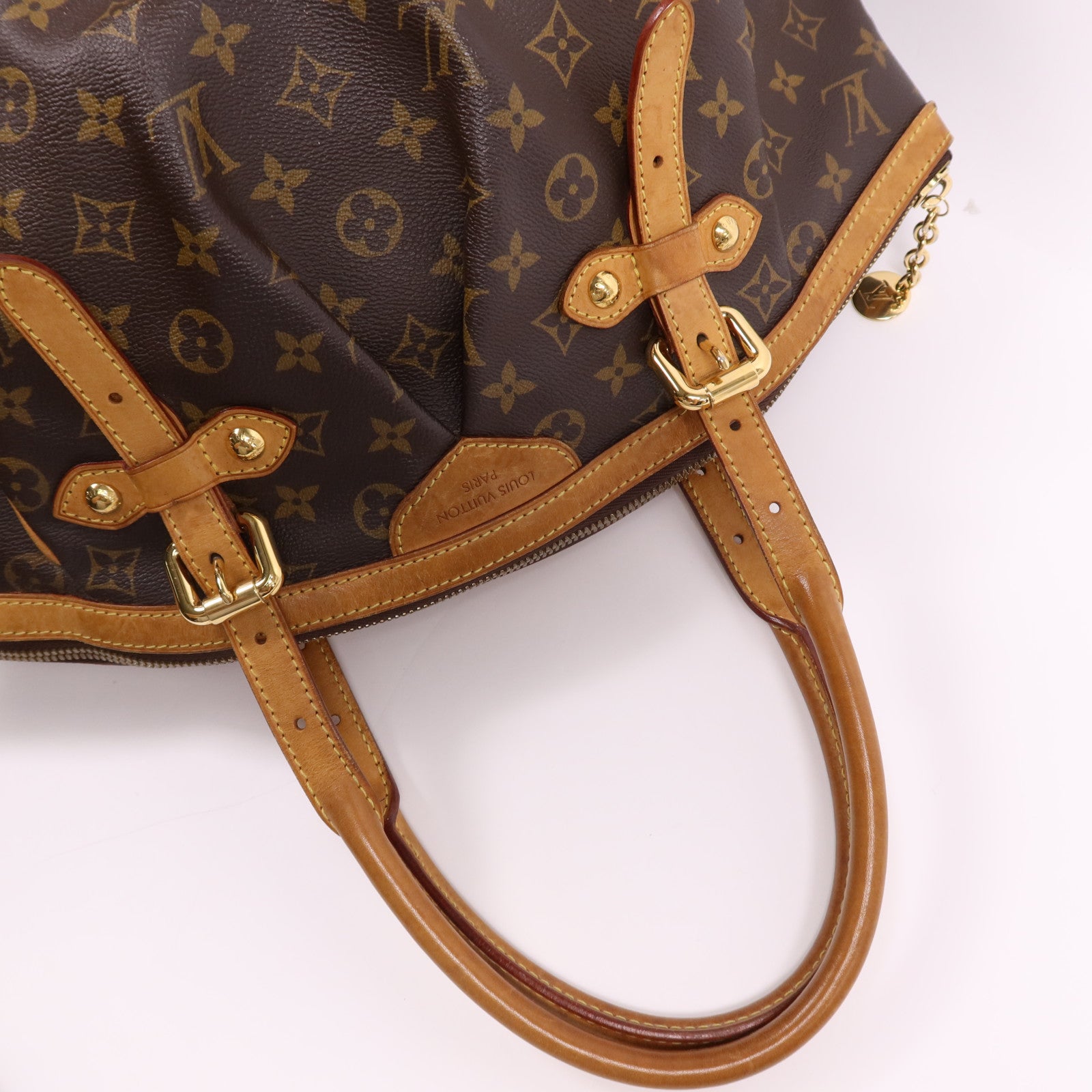 LOUIS VUITTON Monogram Tivoli GM金扣肩背袋