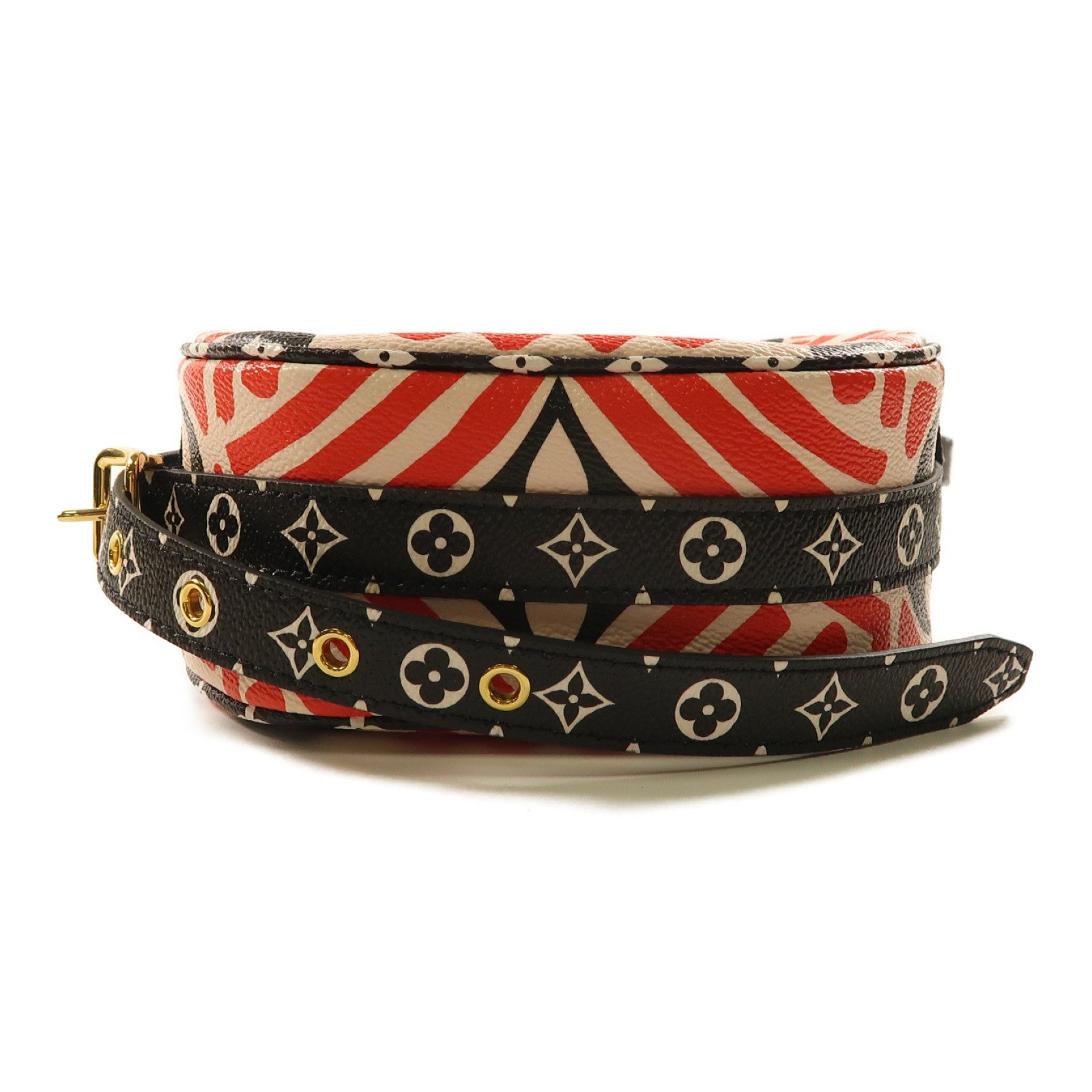 LOUIS VUITTON 【激減優惠】Crafty Boite Chapeau金扣肩背袋紅色/黑色/白色