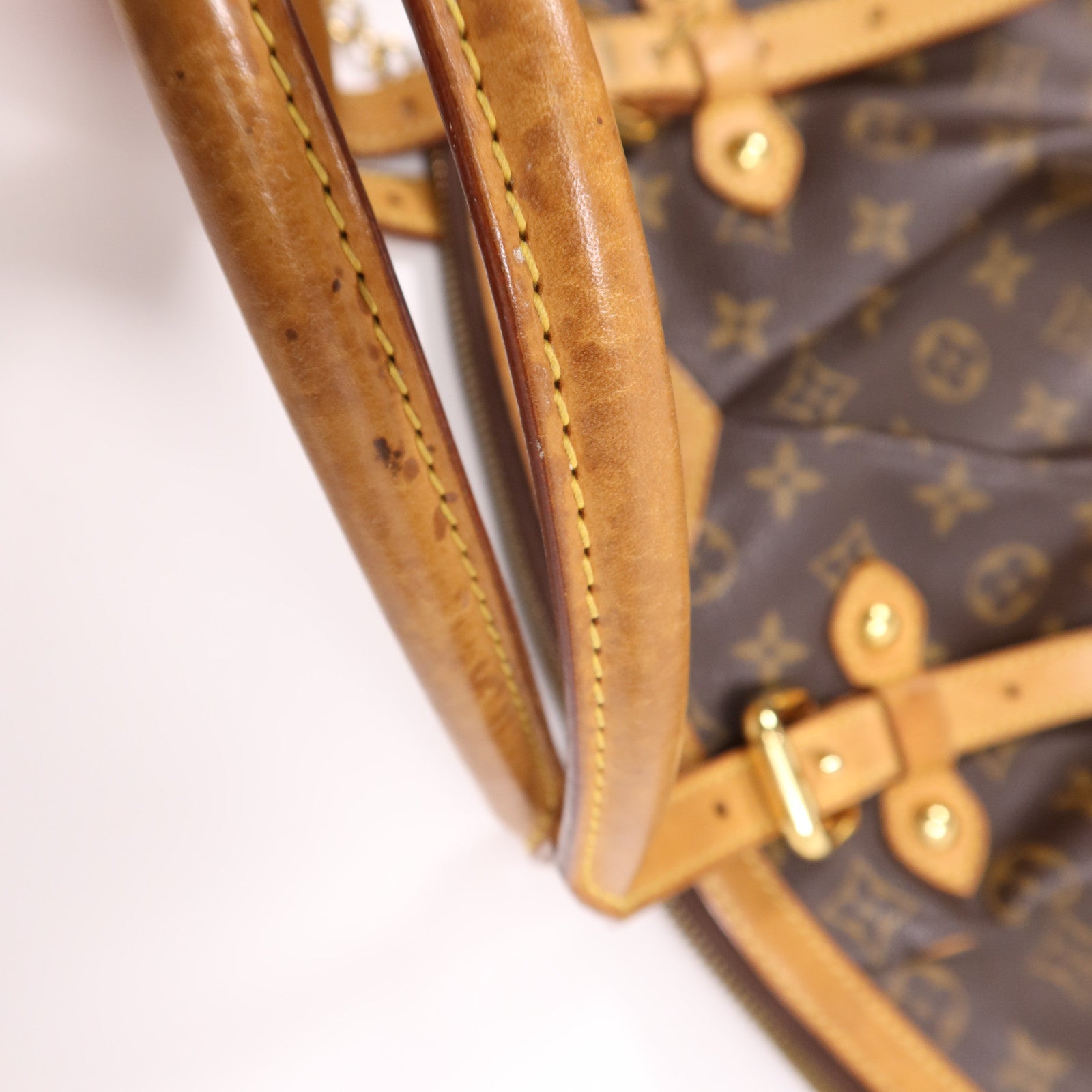 LOUIS VUITTON Monogram Tivoli GM金扣肩背袋