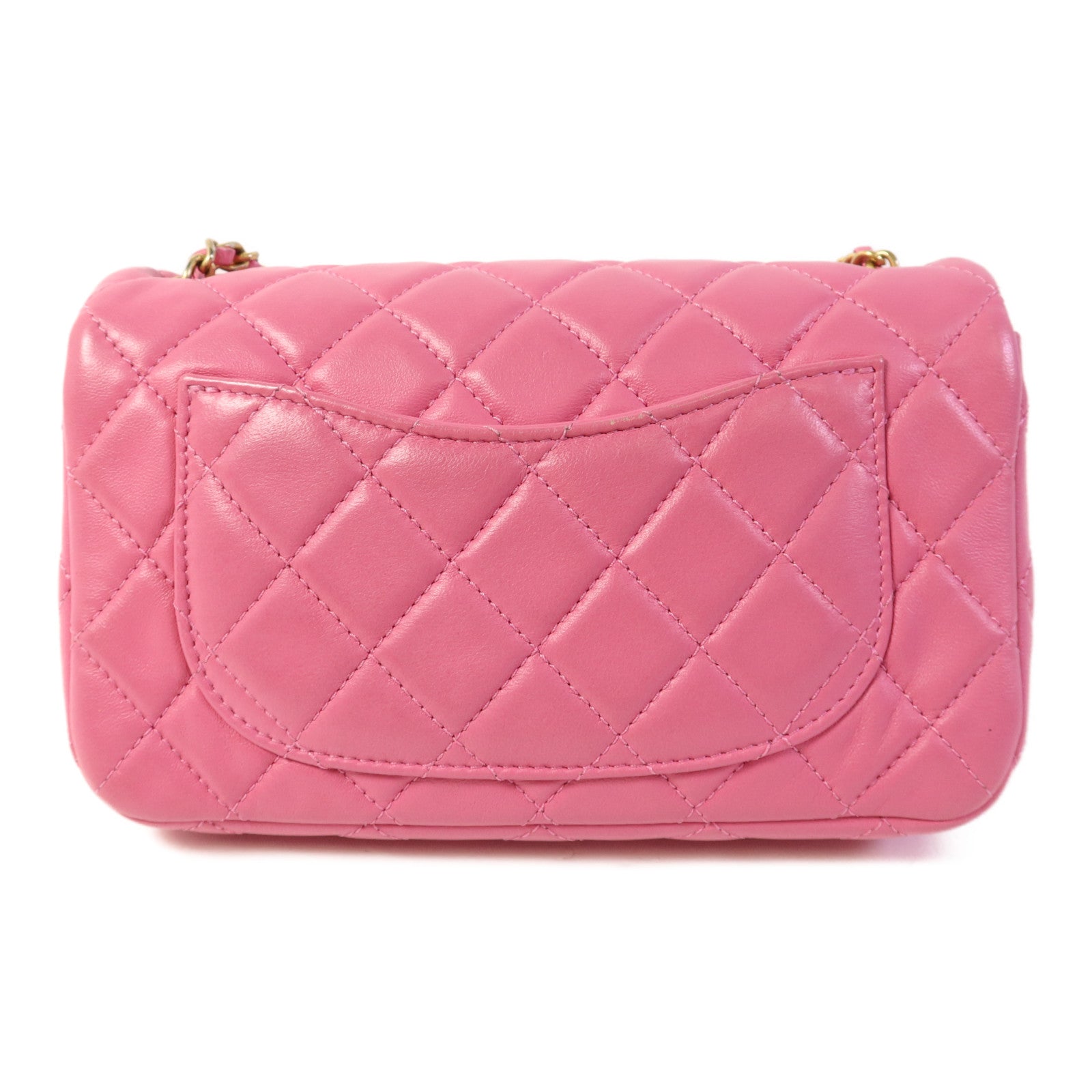 CHANEL 羊皮皮革Classic 20 Golden Ball金扣鏈帶肩背袋