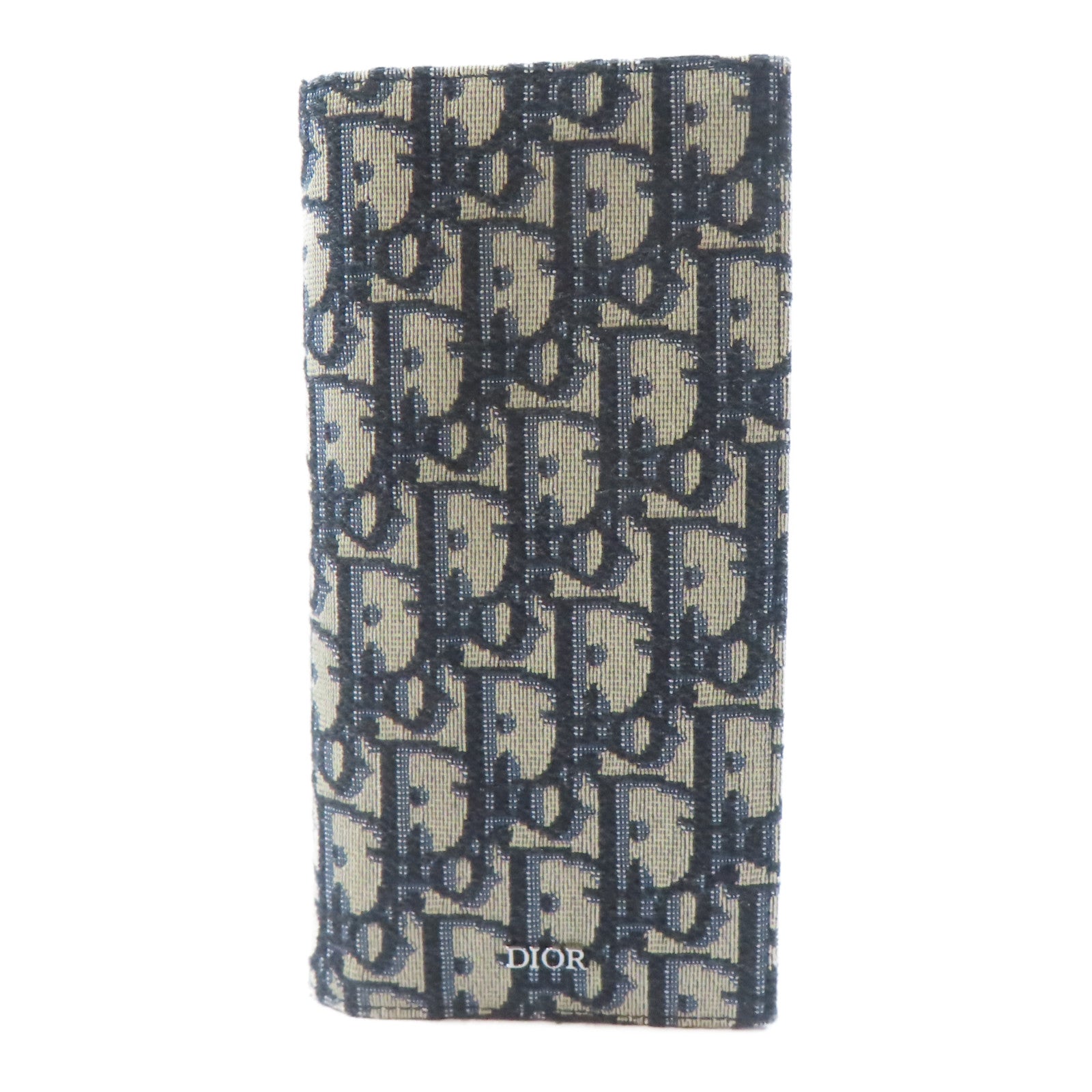 Vertical Bifold Dior Men Long Wallet Dior Men's Long Wallet In