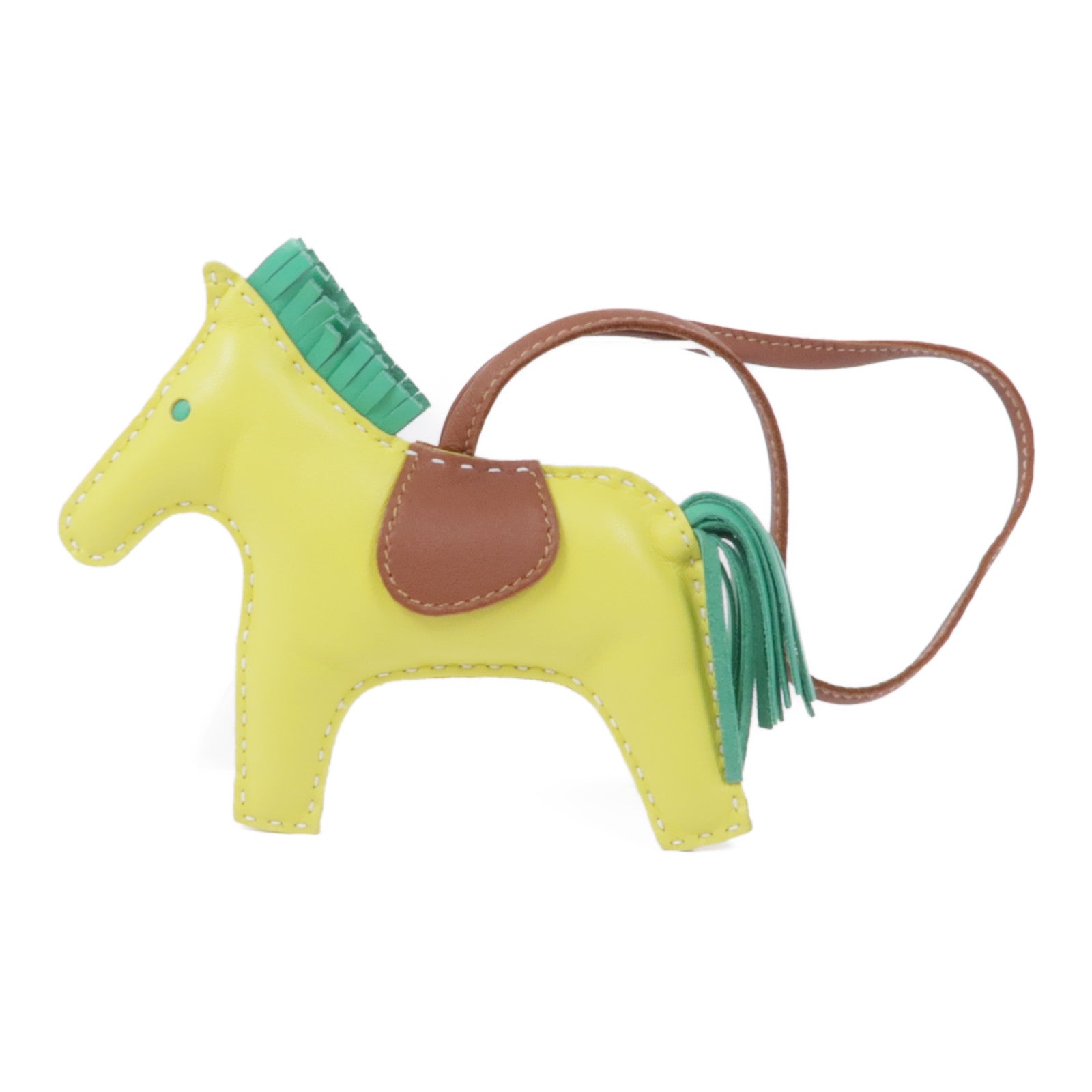 HERMES 【激減優惠】Milo皮革Rodeo MM掛飾