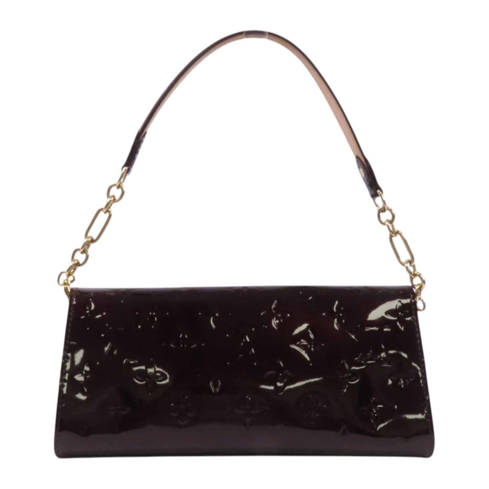 LOUIS VUITTON Monogram Vernis Sunset Boulevard金扣肩背袋