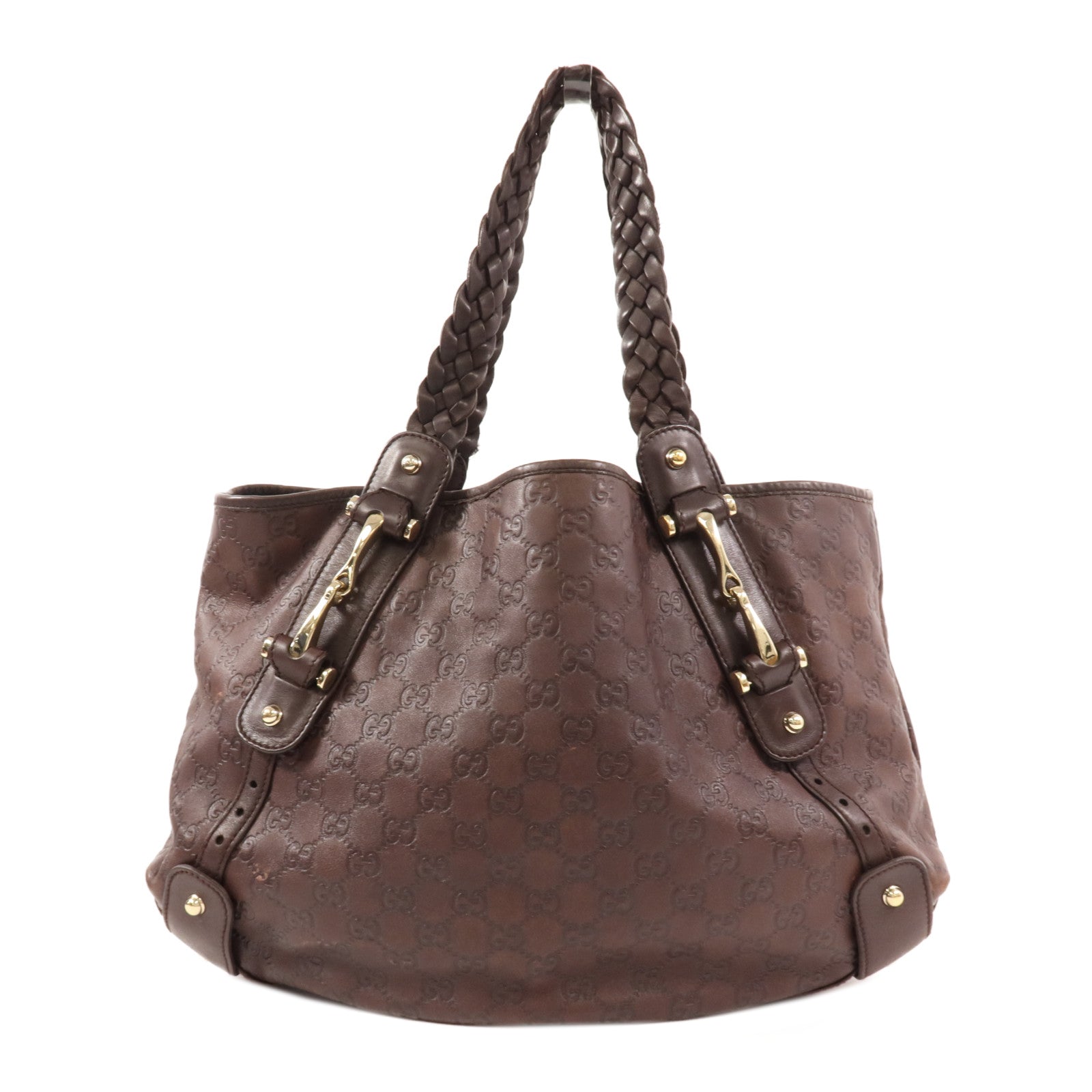 GUCCI 牛皮皮革Pelham金扣肩背袋