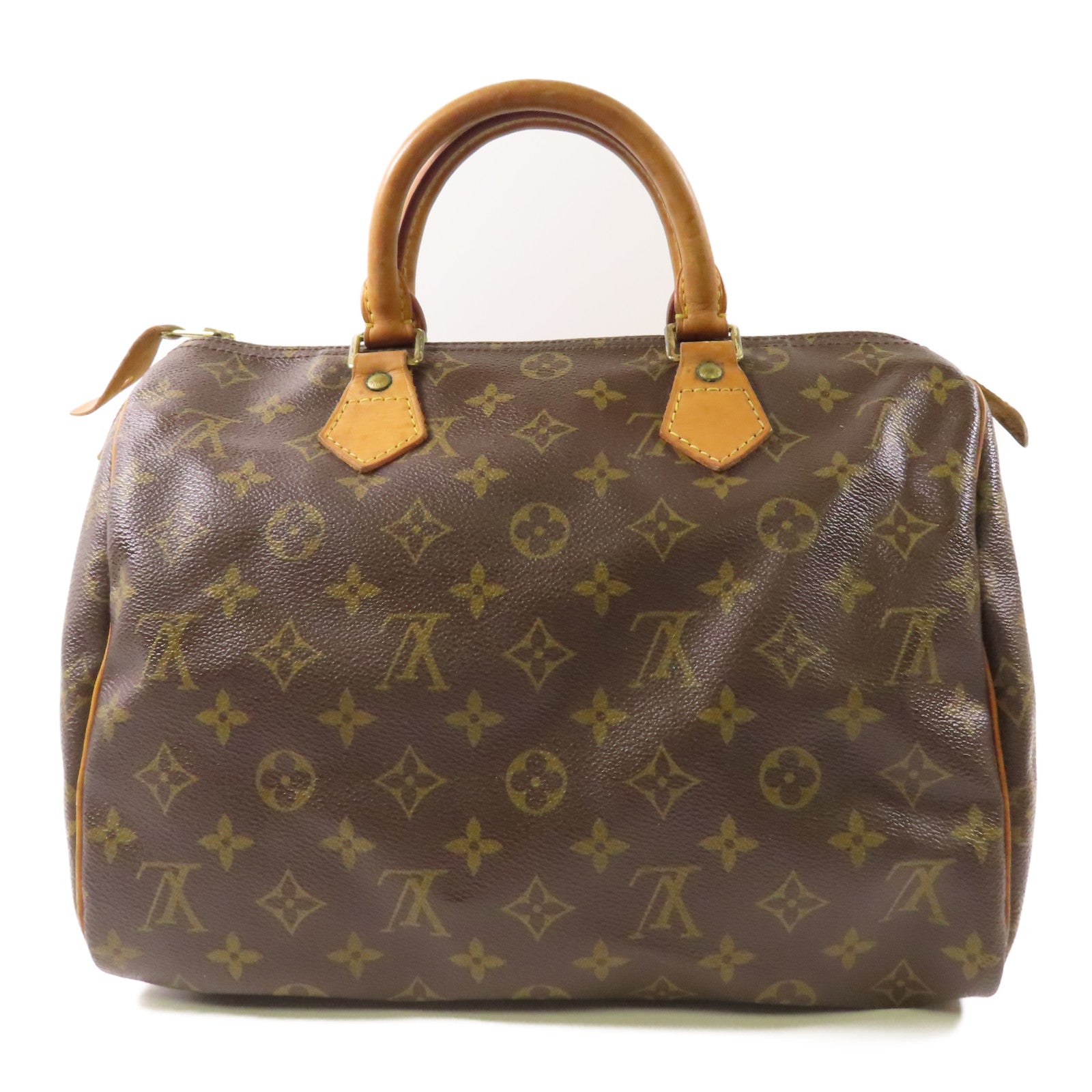 LOUIS VUITTON LV GHW Speedy 30 Handbag Boston Bag M41526 Monogram Brown