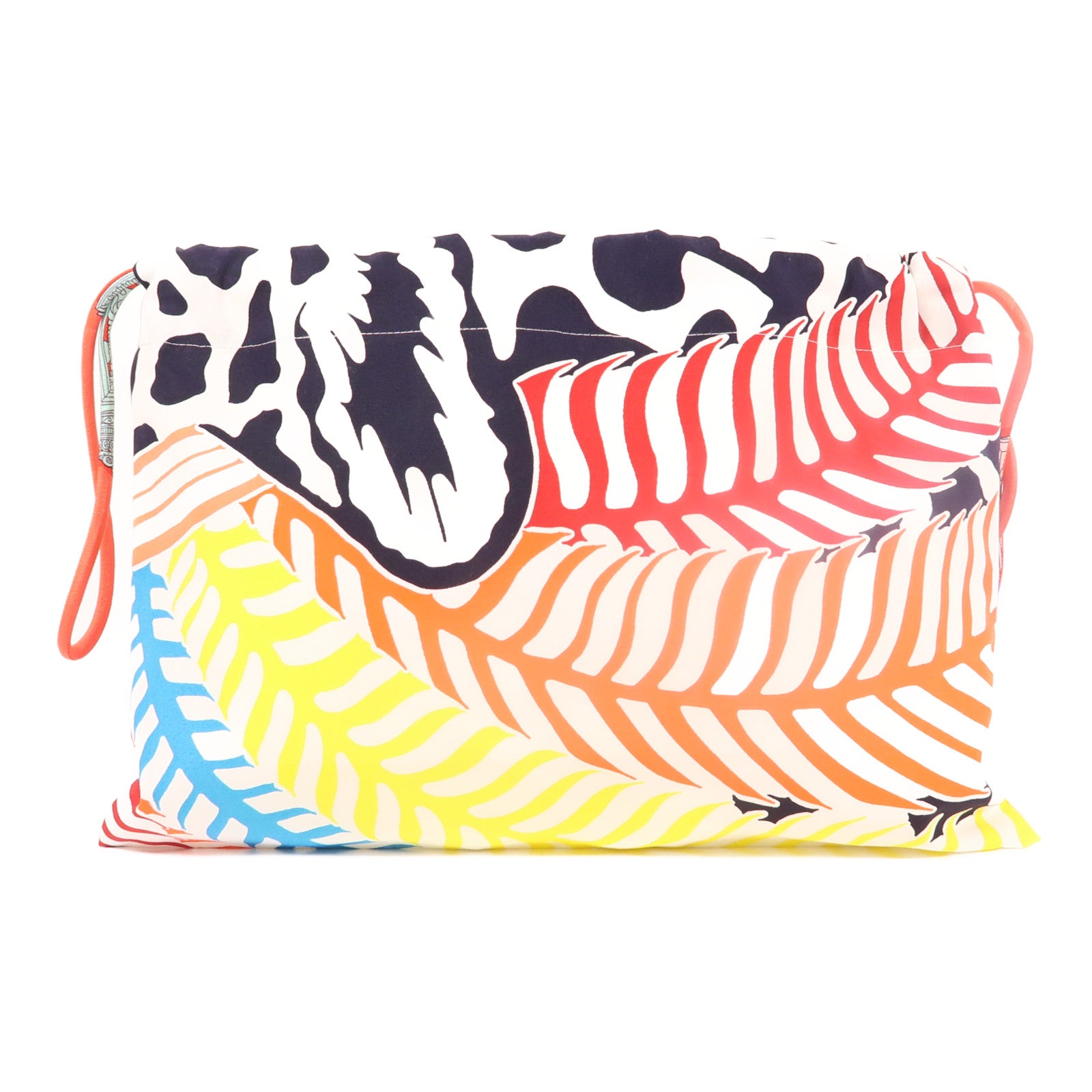 HERMES 棉布Pouch肩背袋