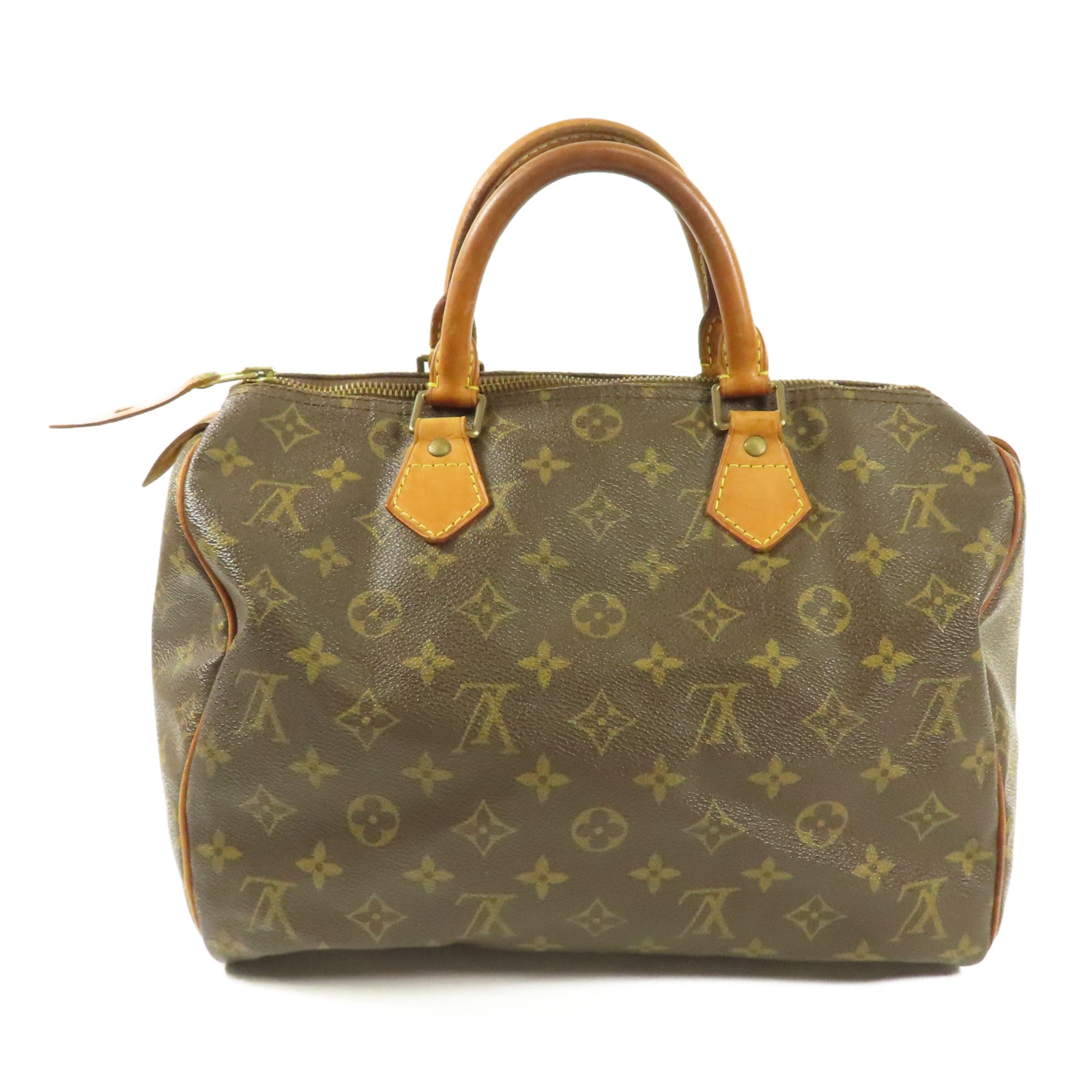 LOUIS VUITTON LV GHW Speedy 30 Handbag Boston Bag M41526 Monogram Brown