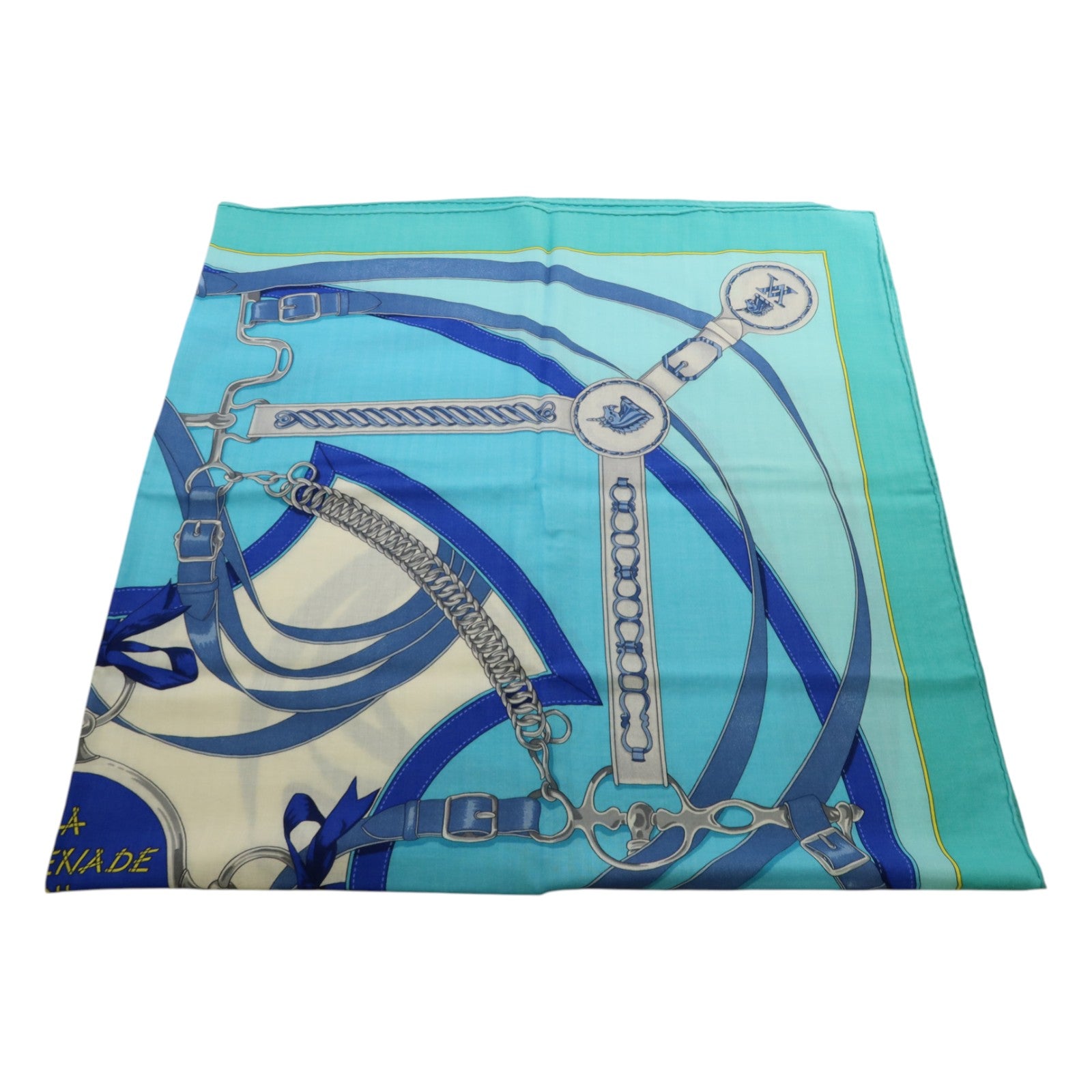 HERMES 【激減優惠】羊絨/絲質Scarf 140X140絲巾