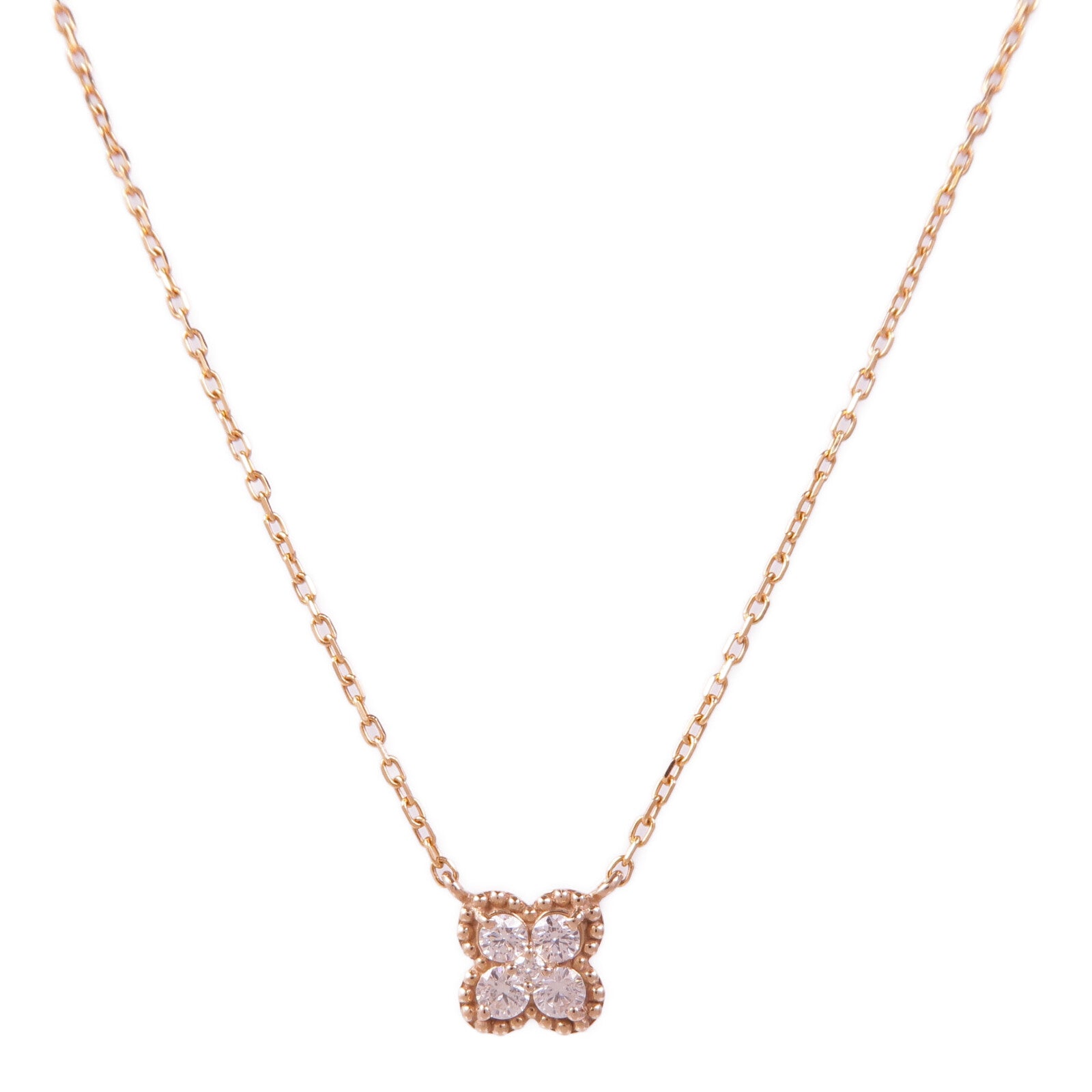 JEWELRY 18K玫瑰金Diamond Necklace鑽石項鍊