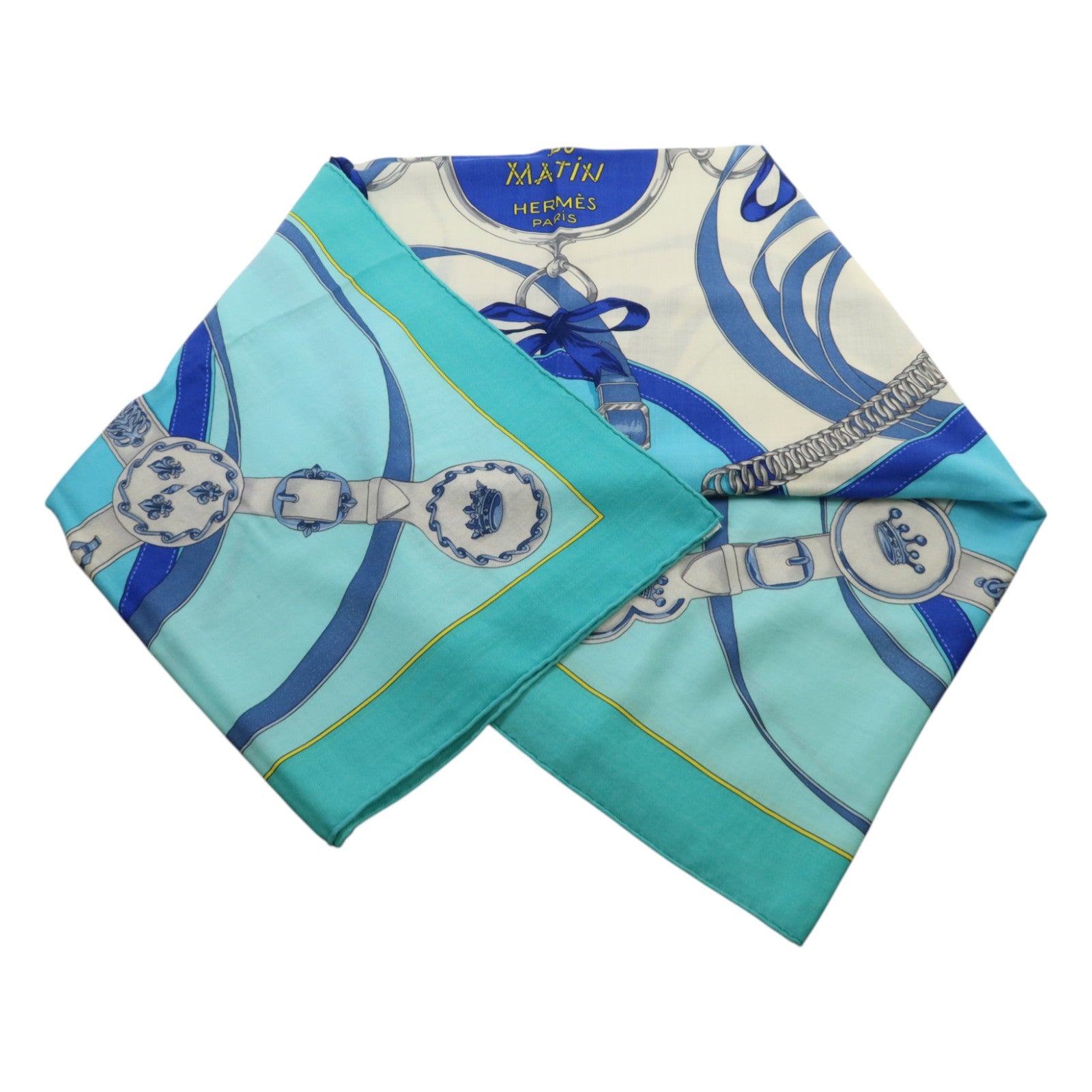HERMES 【激減優惠】羊絨/絲質Scarf 140X140絲巾