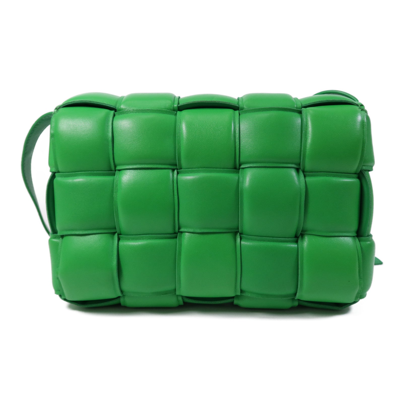 BOTTEGA VENETA 牛皮皮革Casstte Padded銀扣肩背袋