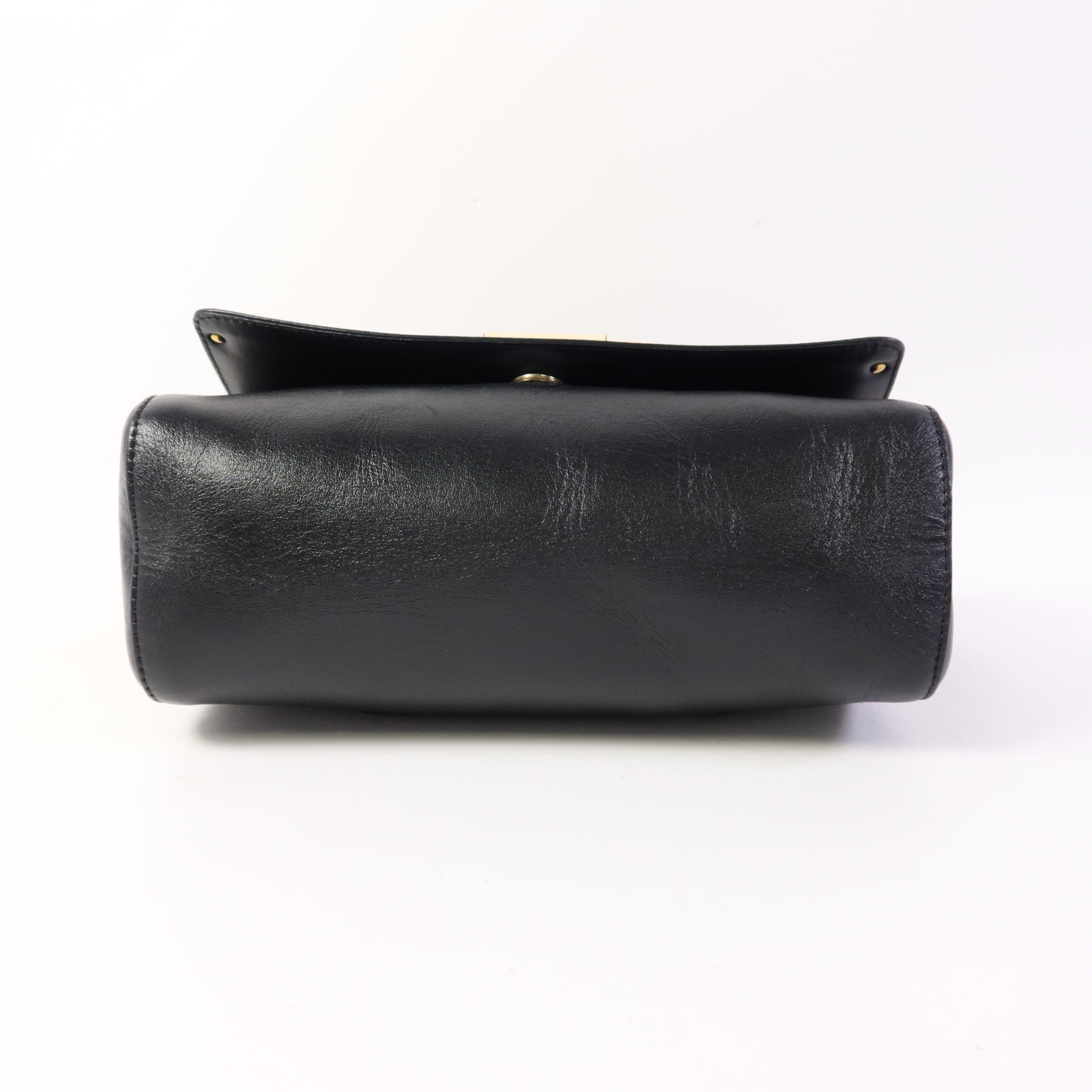 Chloe 牛皮皮革Shoulder Bag金扣鏈帶肩背袋