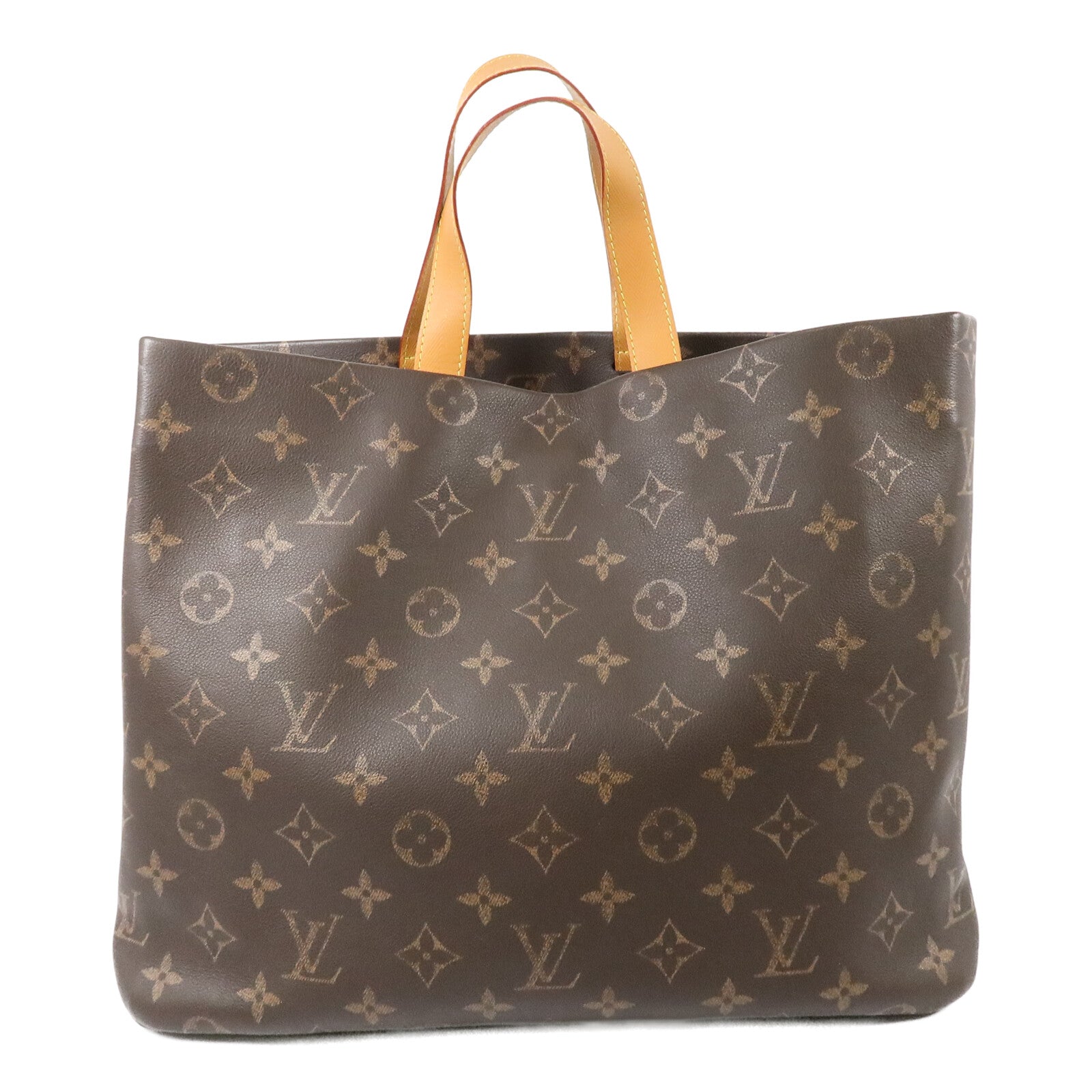 LOUIS VUITTON Autres Cuirs Monogram Shopper Tote MM手挽肩背兩用袋