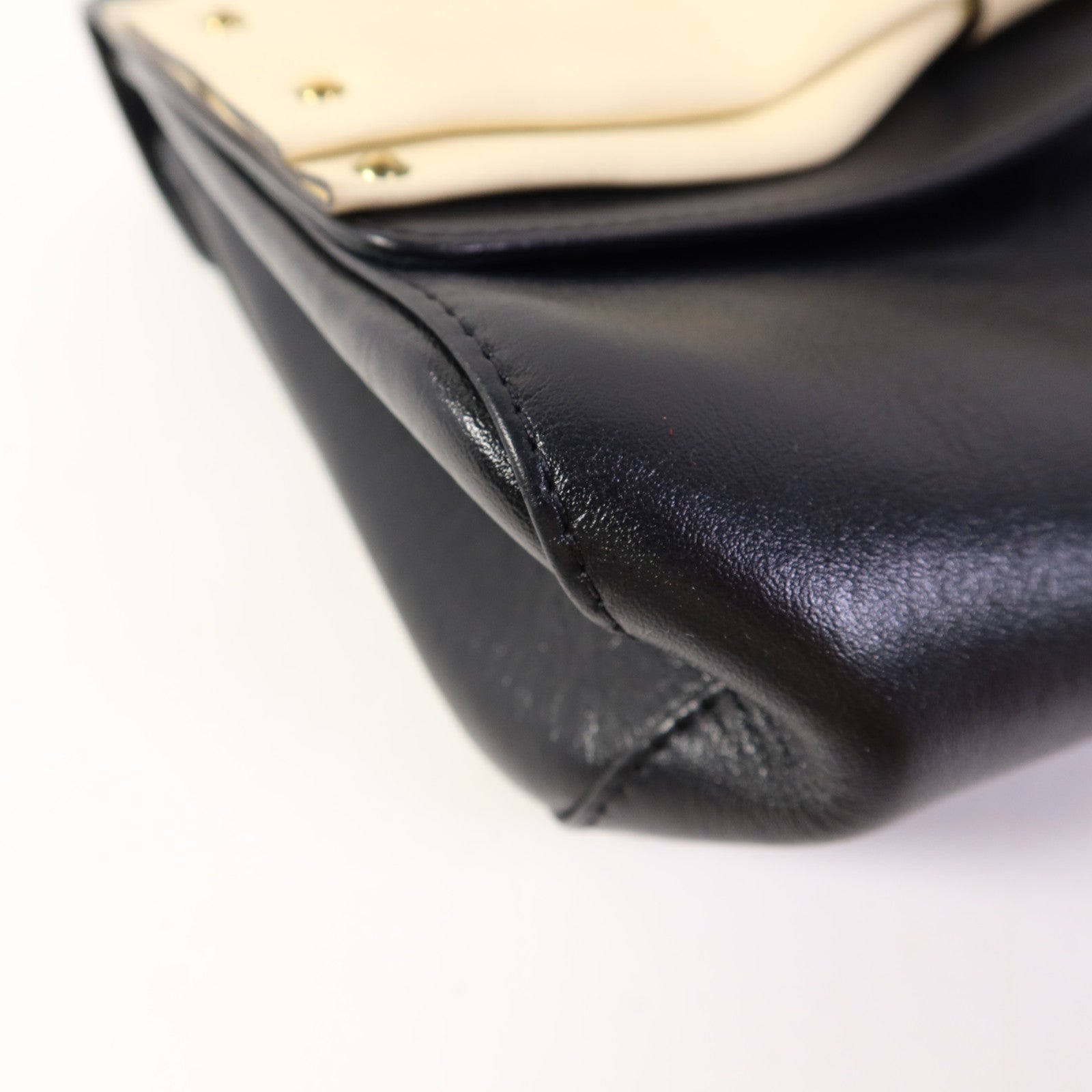 Chloe 牛皮皮革Shoulder Bag金扣鏈帶肩背袋