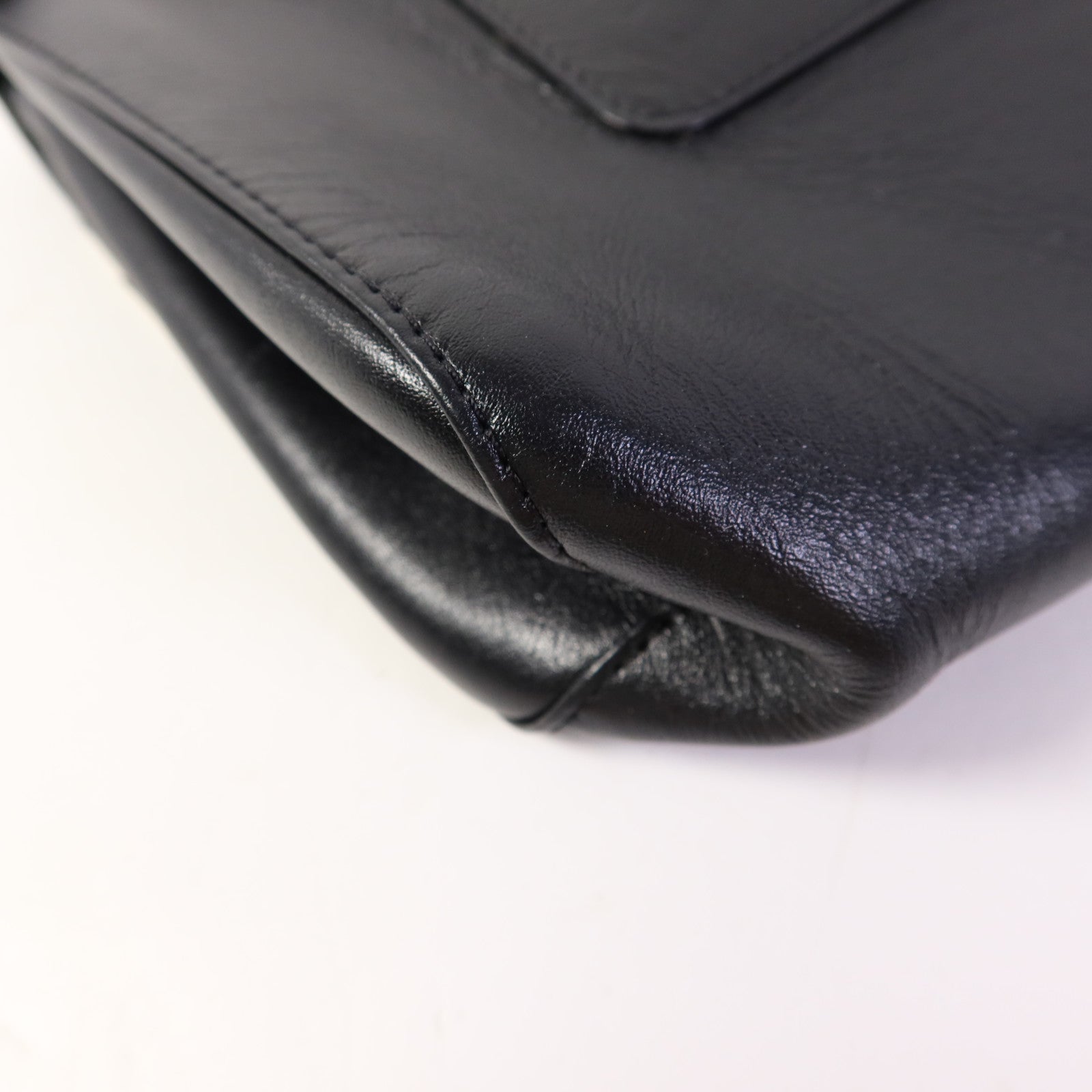 Chloe 牛皮皮革Shoulder Bag金扣鏈帶肩背袋