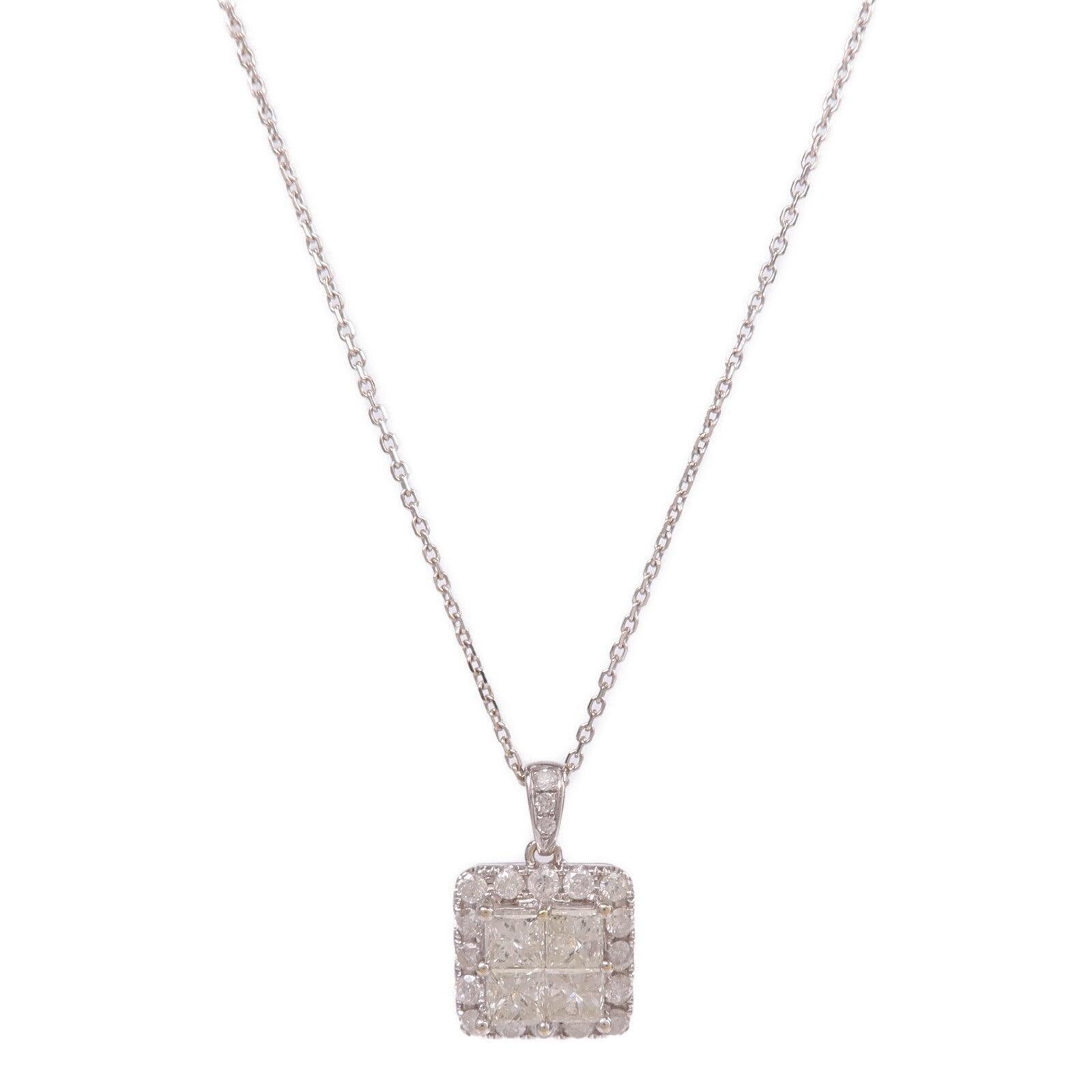 JEWELRY 【激減優惠】18K白金Diamond Necklace鑽石項鍊