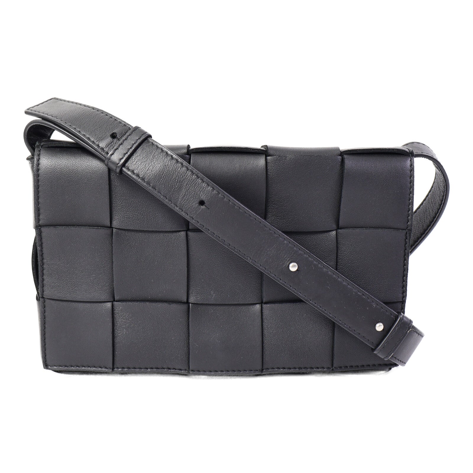 BOTTEGA VENETA 羊皮皮革Cassstte Medium肩背袋