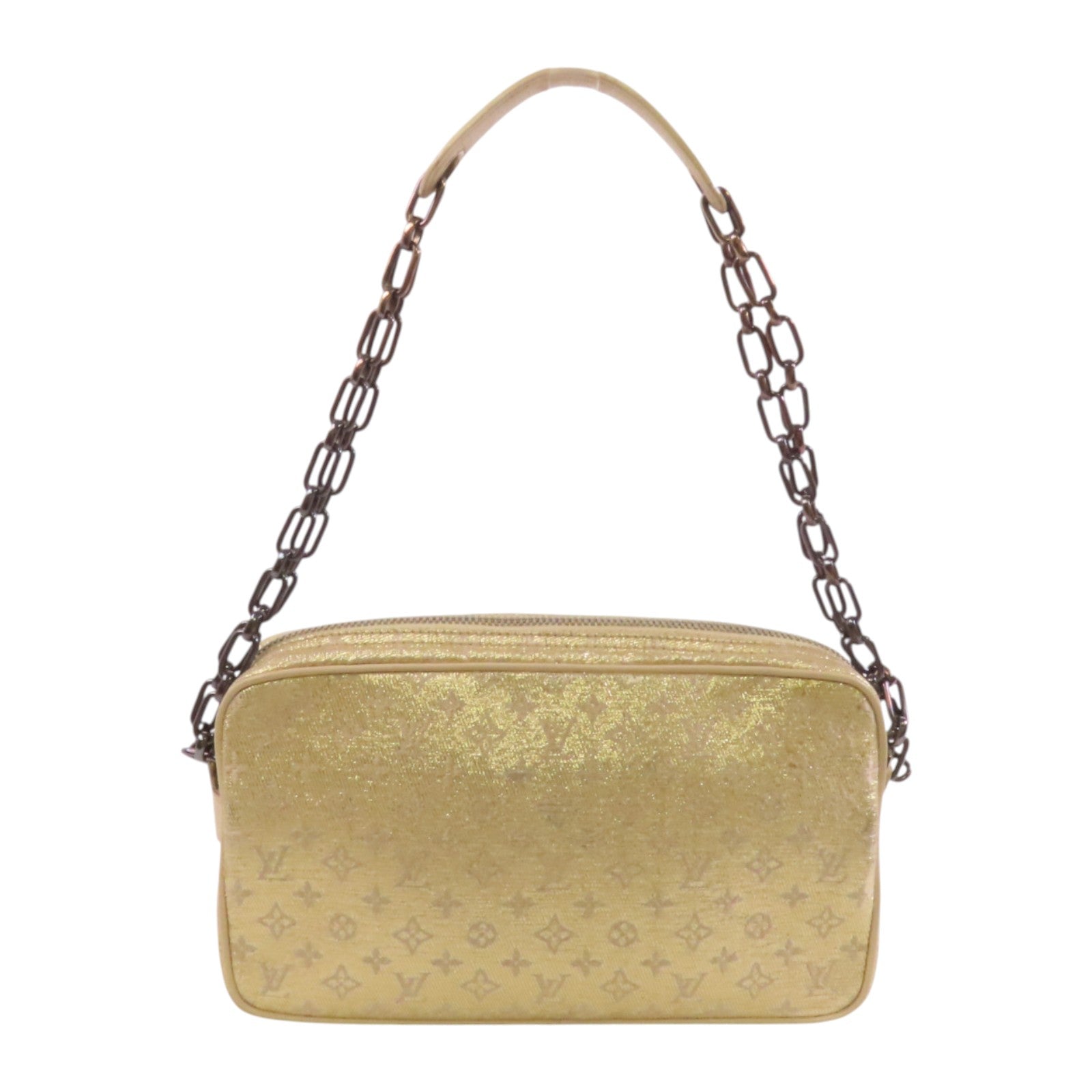 LOUIS VUITTON Monogram Shine McKenna鏈帶肩背袋